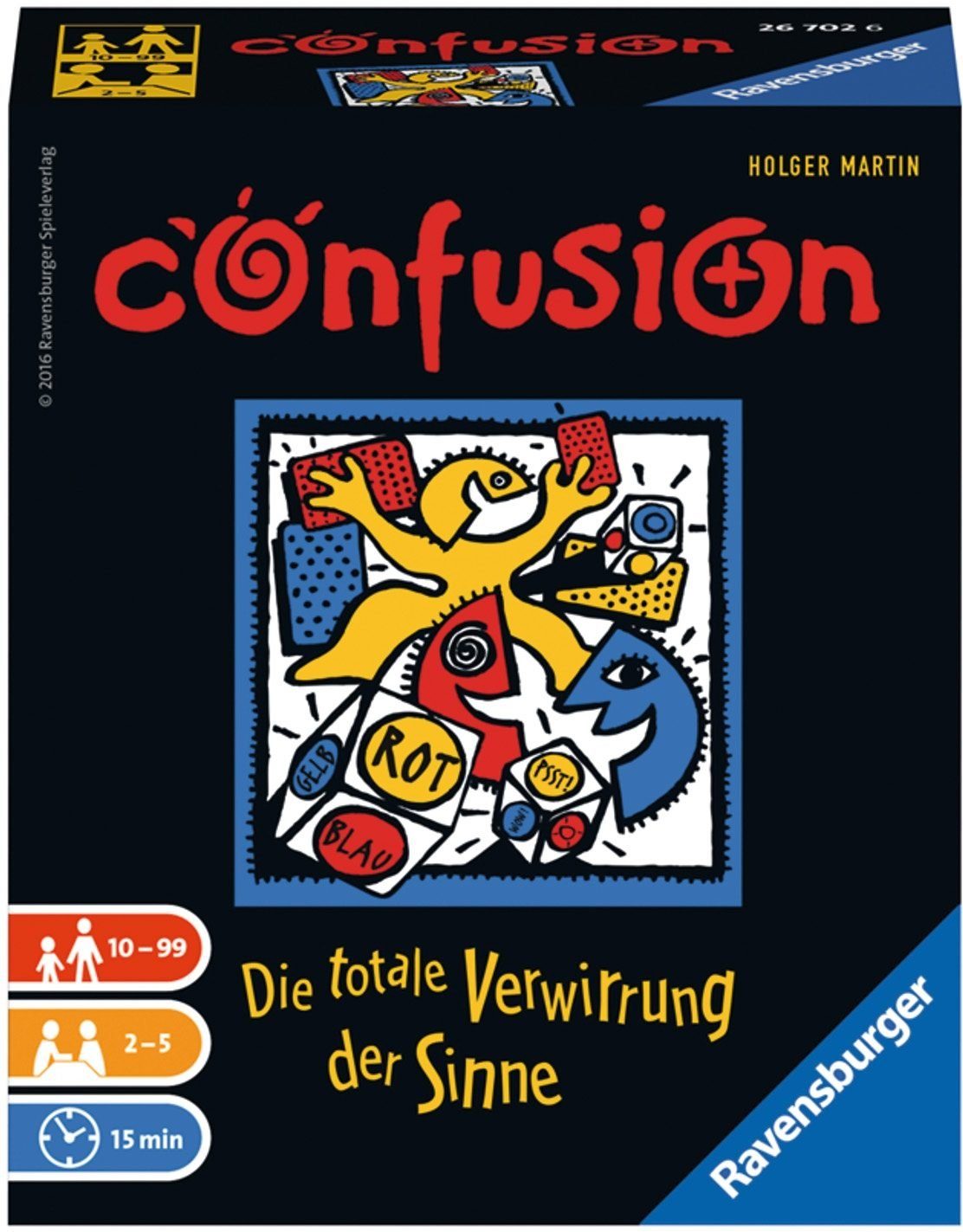 Ravensburger Spiel, Confusion, Made in Europe, FSC® - schützt Wald - weltweit