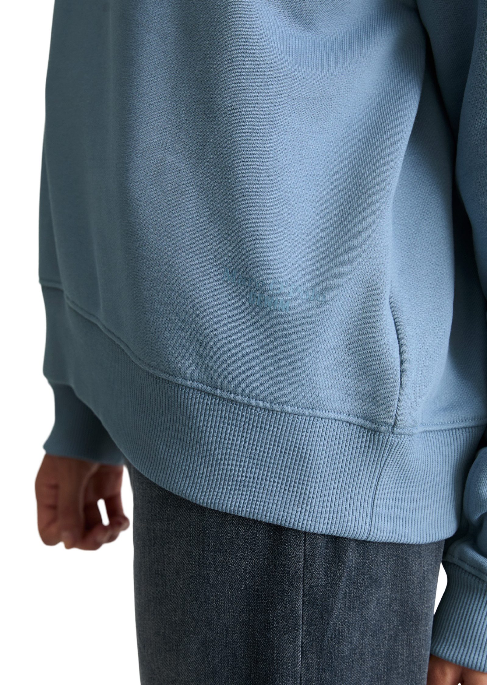 Marc O'Polo DENIM Sweatshirt aus Organic Cotton – Bild 4 von 5