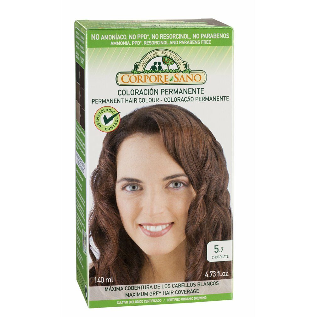 Corpore Mascara Tinte 5,7 Chocolate 140ml Bio