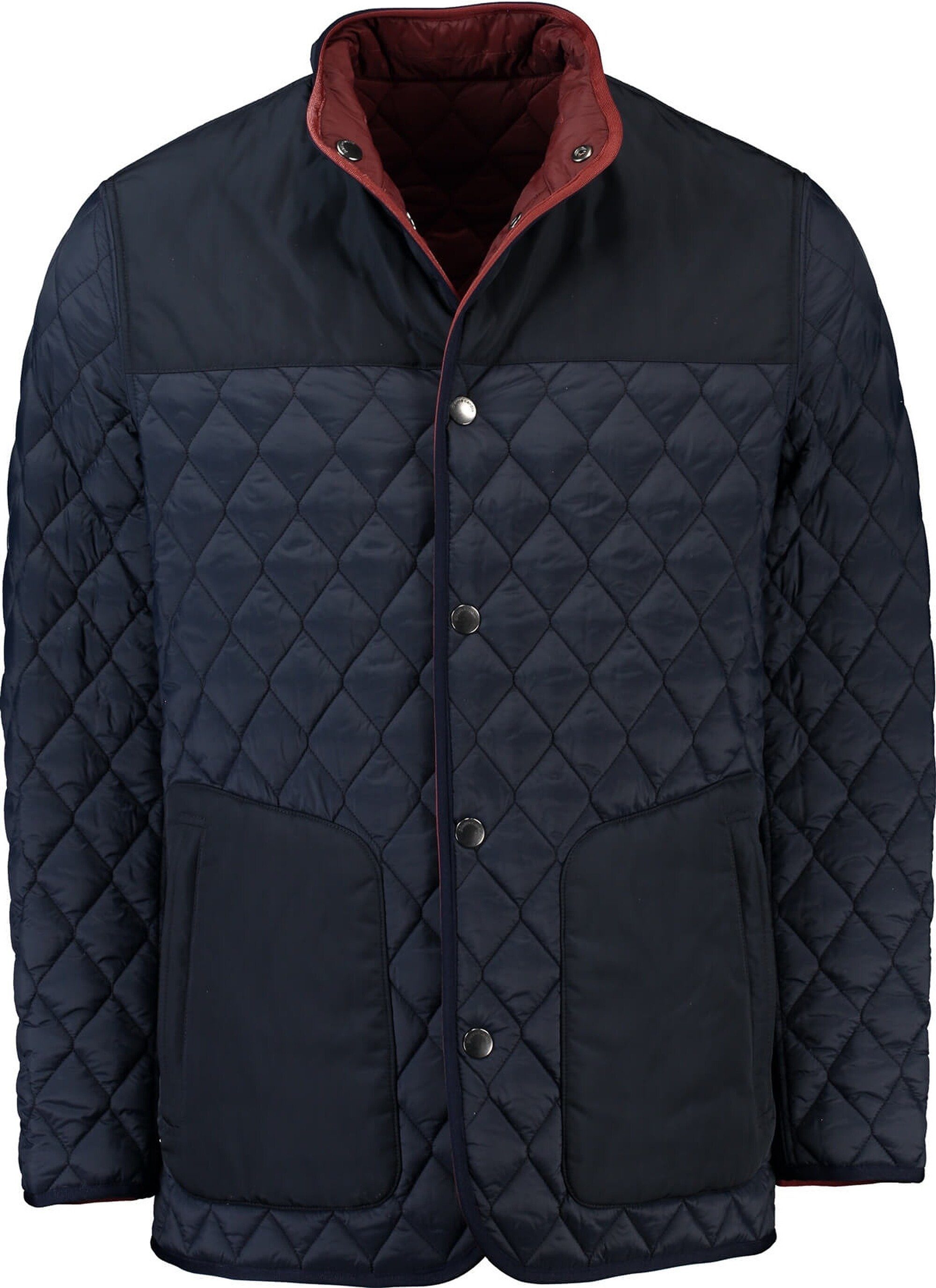 Pierre Cardin Steppjacke PIERRE CARDIN Rauten-Steppjacke marine