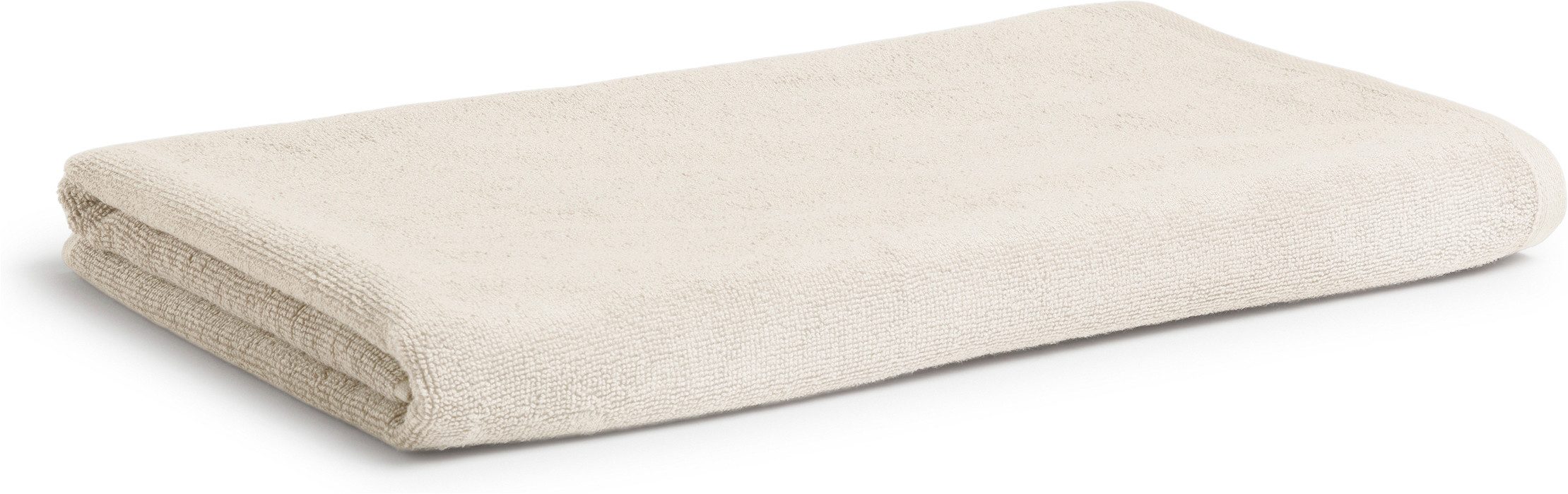Möve Duschtuch Soft Silence Uni mit Prägeetikett, Frottier (1-St)