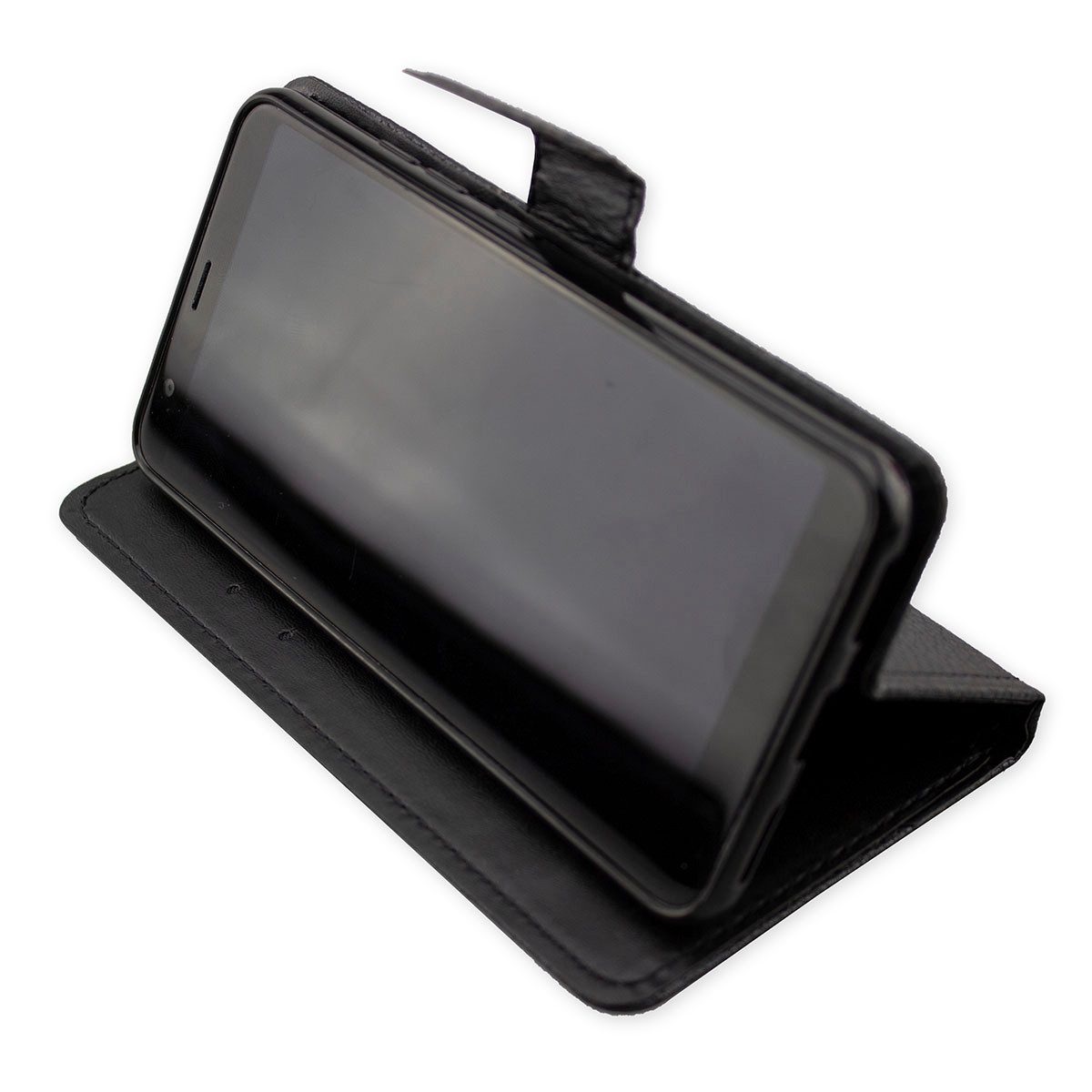 caseroxx Handytasche caseroxx Handytasche Bookstyle-Case für Gigaset GS370, schwarz (Einzelartikel, 1-tlg., Bookstyle-Case), mit Kreditkartenfächern