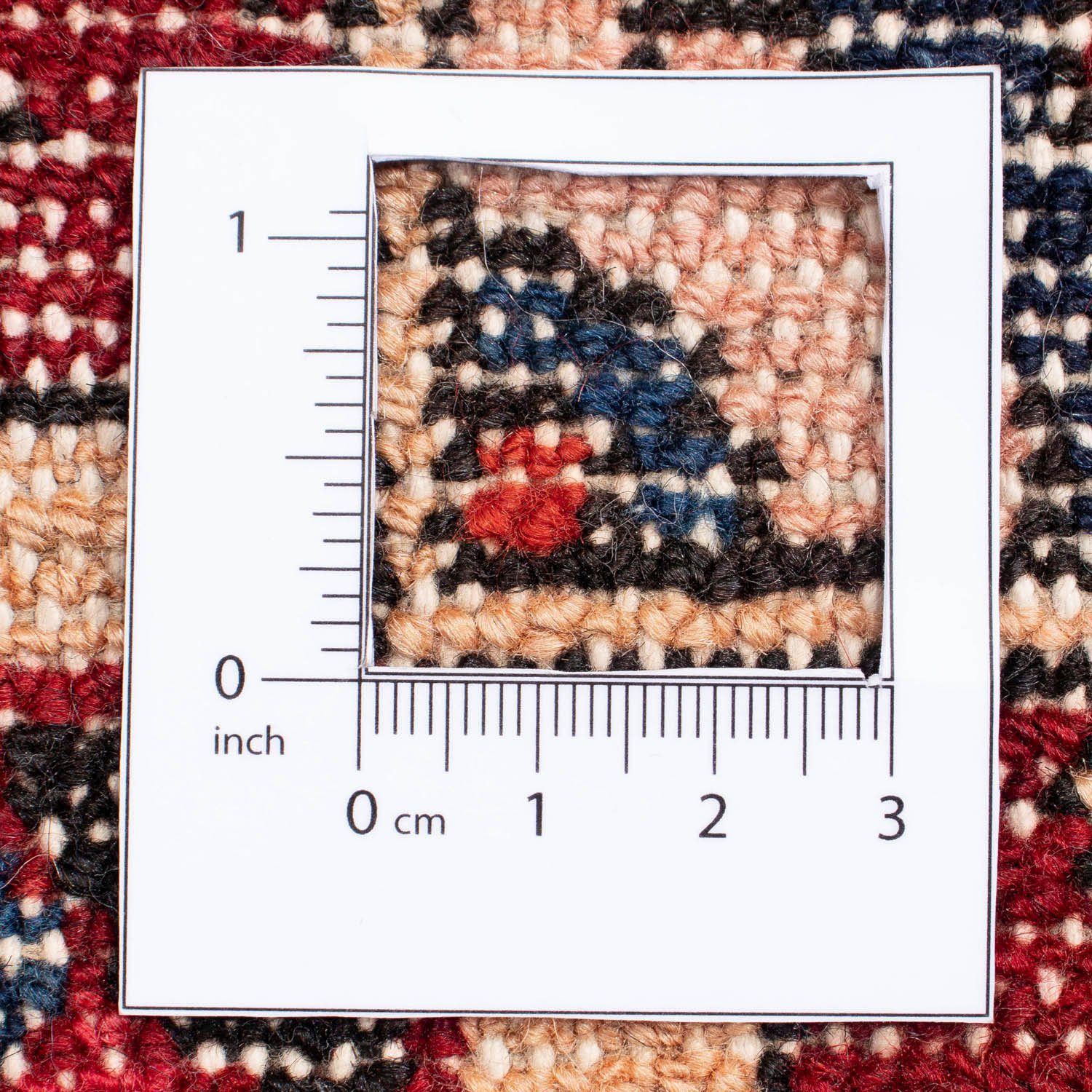 Unikat x 10 Höhe: Bachtiar mit Wollteppich Marrone rechteckig, morgenland, mm, 342 224 Medaillon cm, Zertifikat