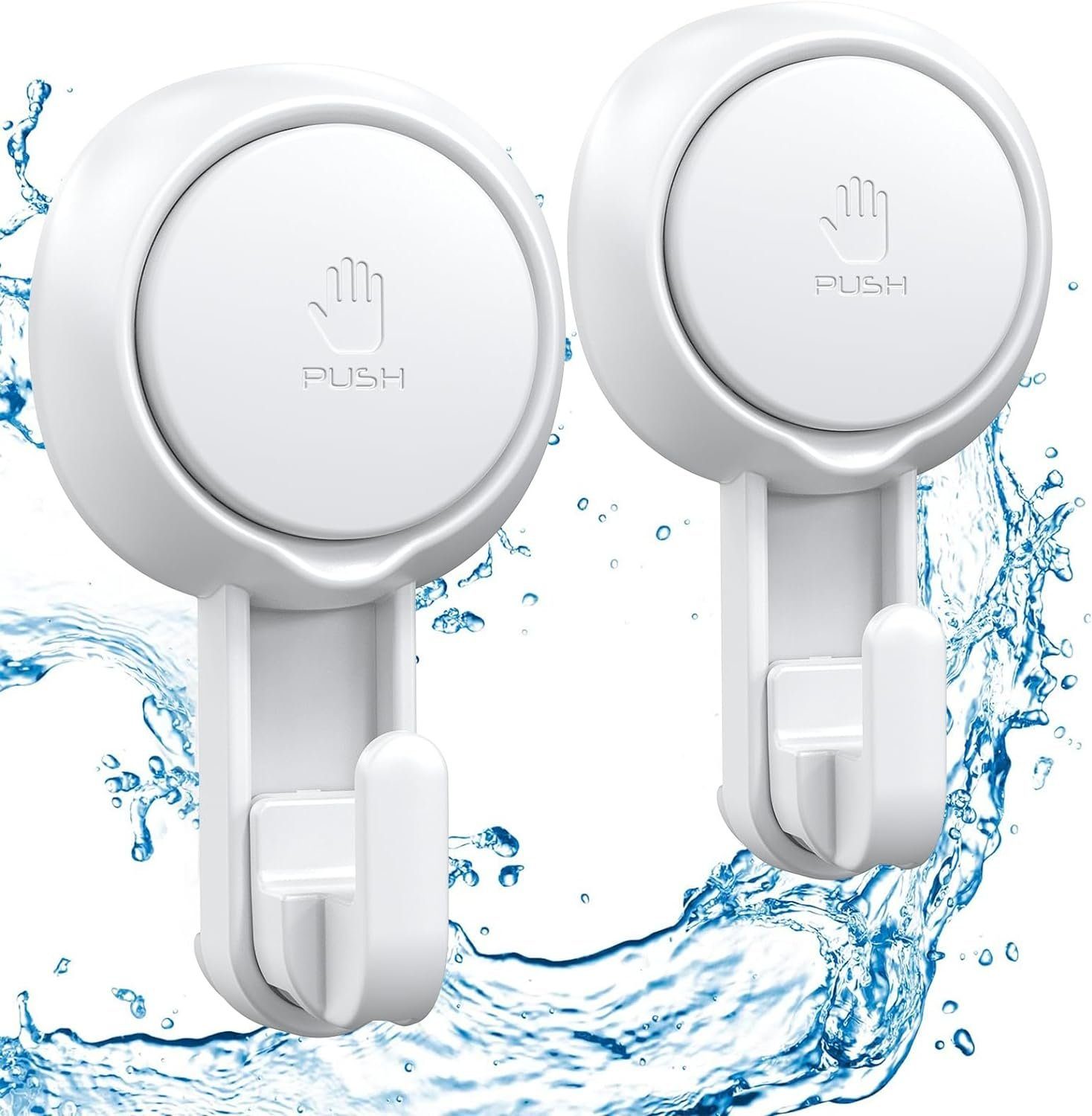 Elegear Wandhaken Wandhaken 4 Saugnapf Haken günstig online kaufen