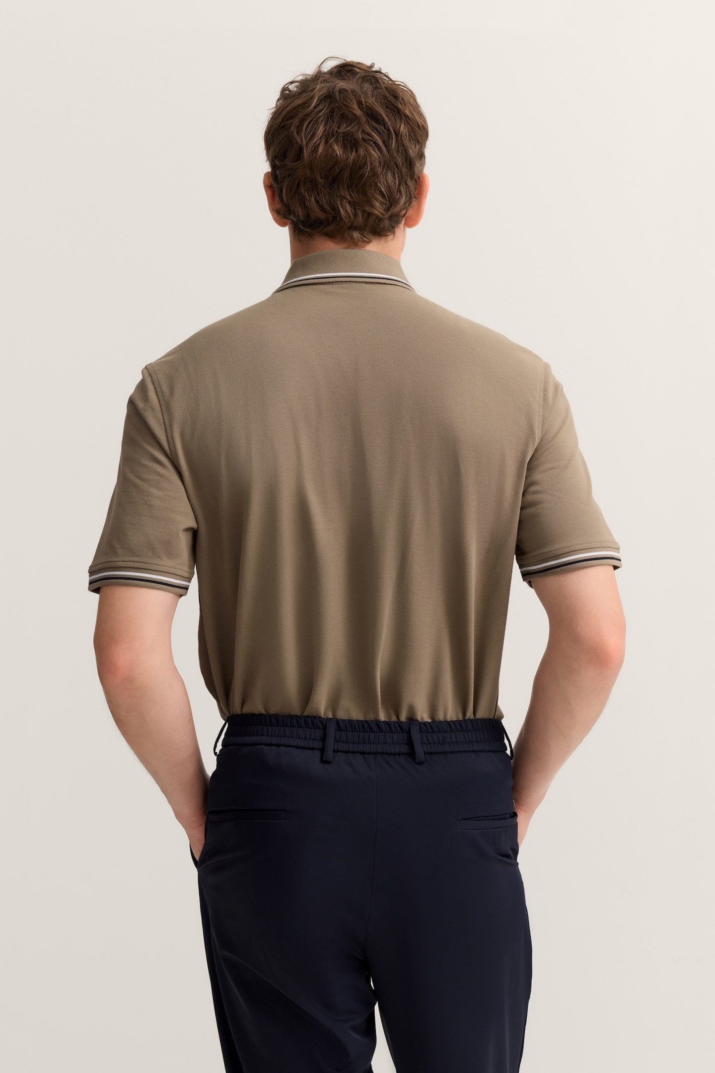 bugatti Poloshirt Modern Fit Basic Essential aus Baumwolle