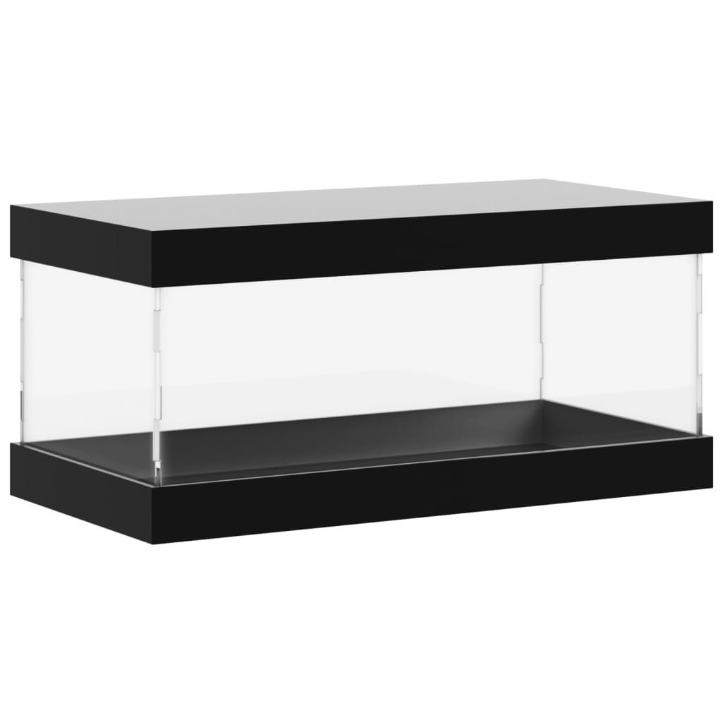 vidaXL Vitrine Vitrine Transparent 24x12x11 cm Acryl
