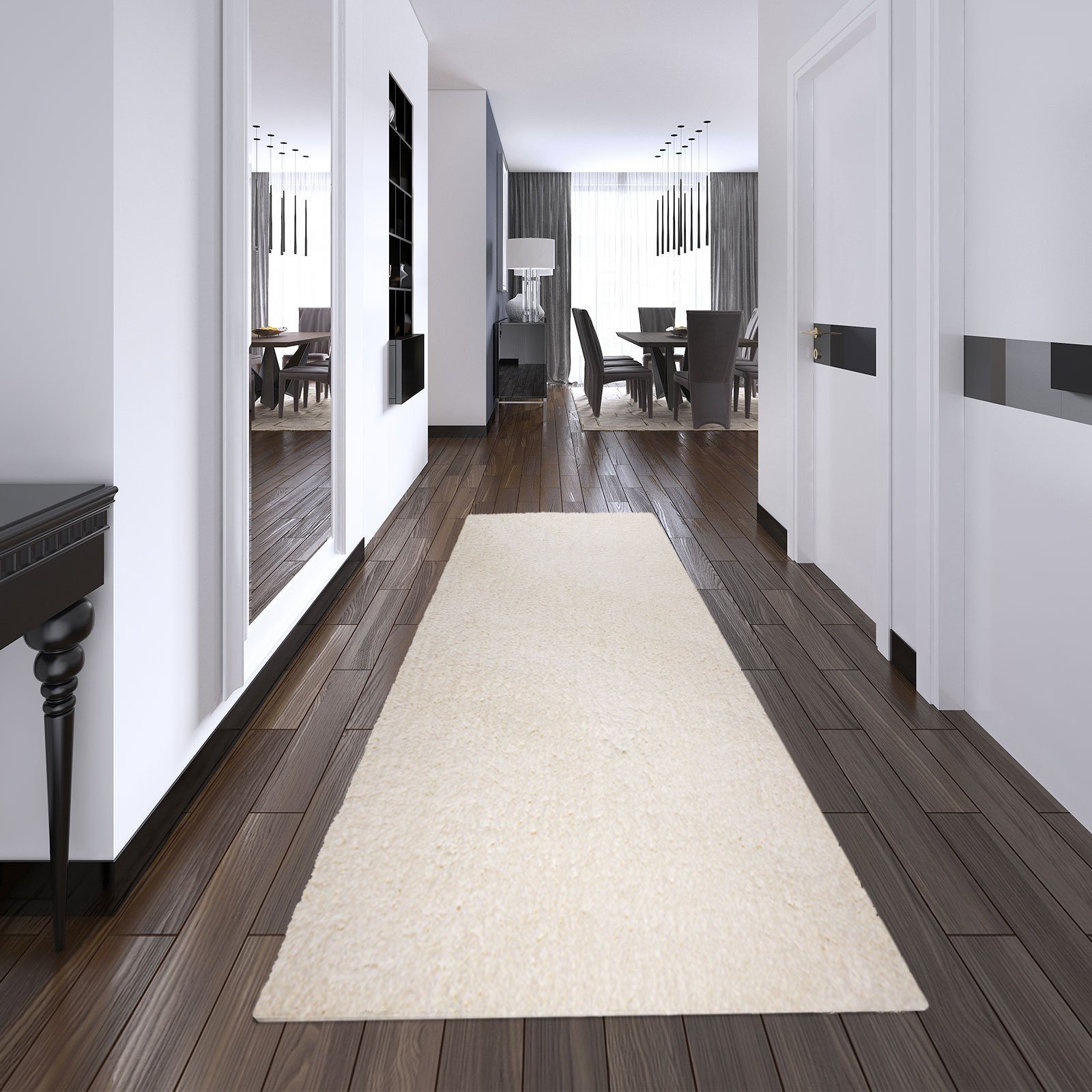 Flokati-Teppich Elite 1A, Erhältlich in 5 Farben & vielen Größen, Teppichläufer, Floordirekt, rechteckig