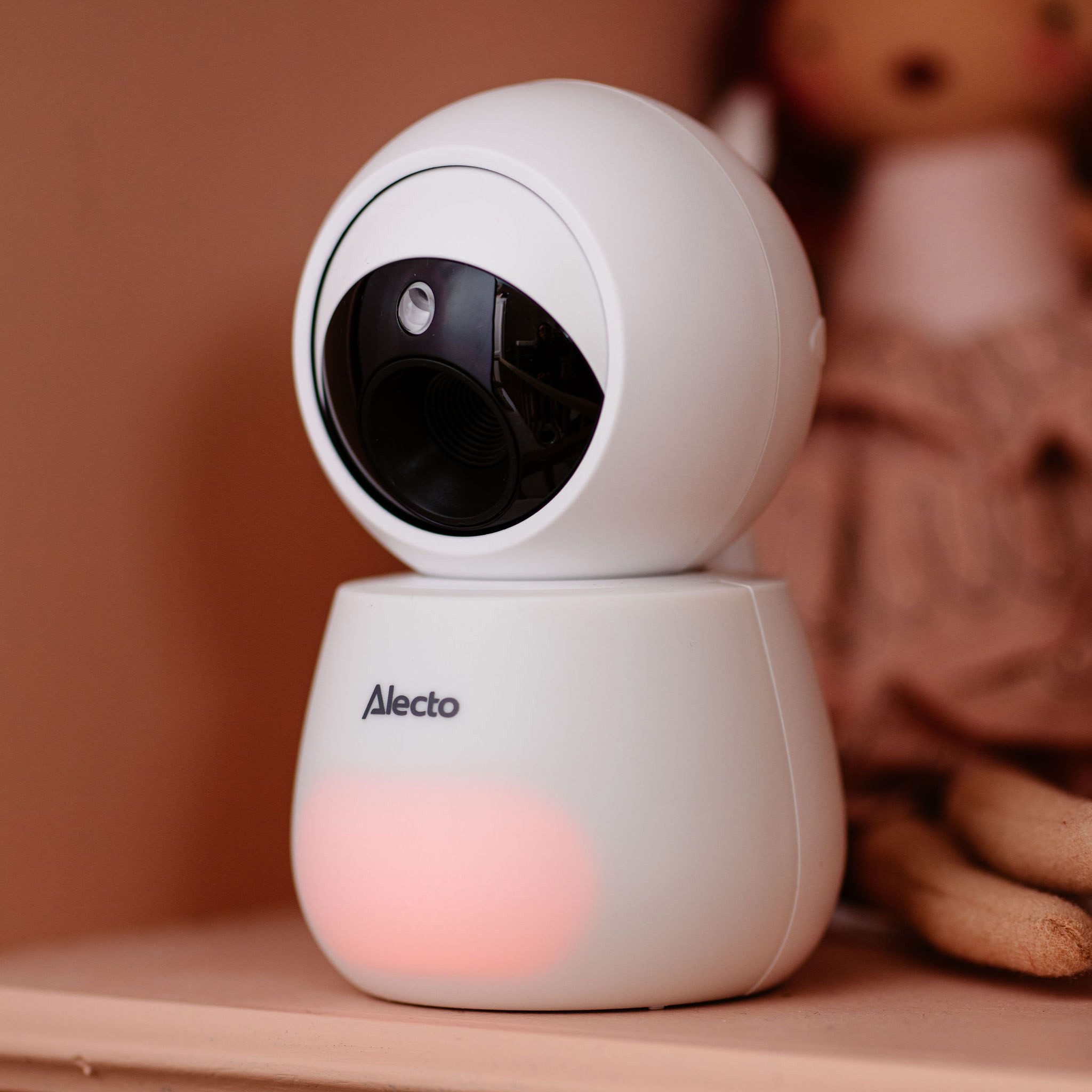 Alecto DVM2043C Kinderkamera (Pan-Tilt, Nachtsicht, zwei Wege Kommunikation für sichere Überwachung)