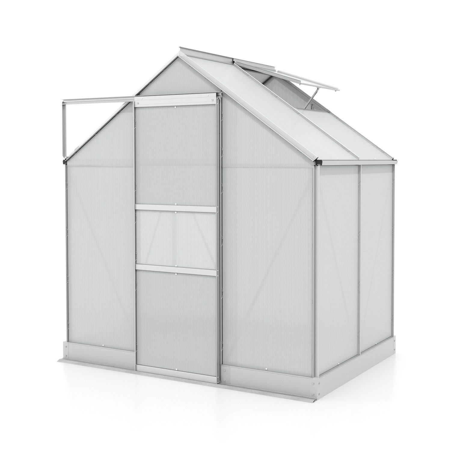 Vitavia Gewächshaus Apollo 2500 silberfarben