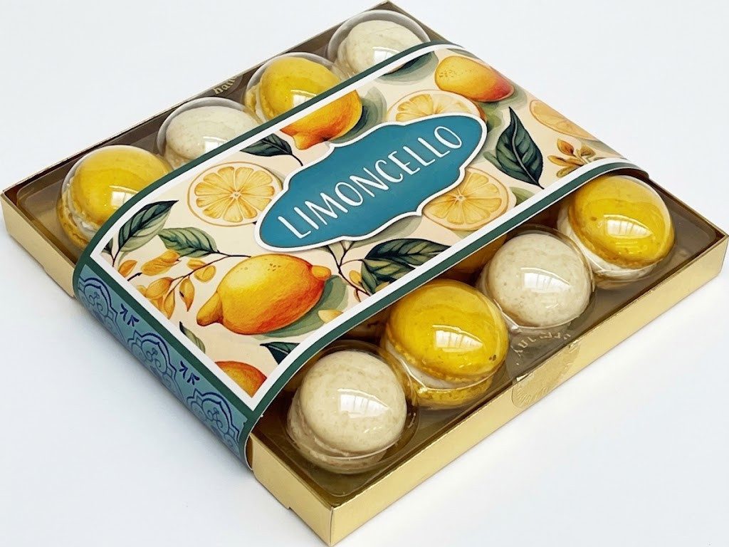 Confiserie Rabbel Süßigkeit Macarons 150g, 1 x