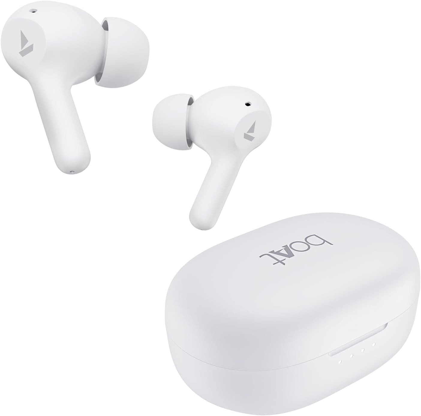 boAt Airdopes 71 TWS In-Ear Ohrhörer kabellos Bluetooth wireless In-Ear-Kopfhörer (Bluetooth, ENx Geräuschunterdrückung, Schnellladen, IPX4, niedrige Latenz)