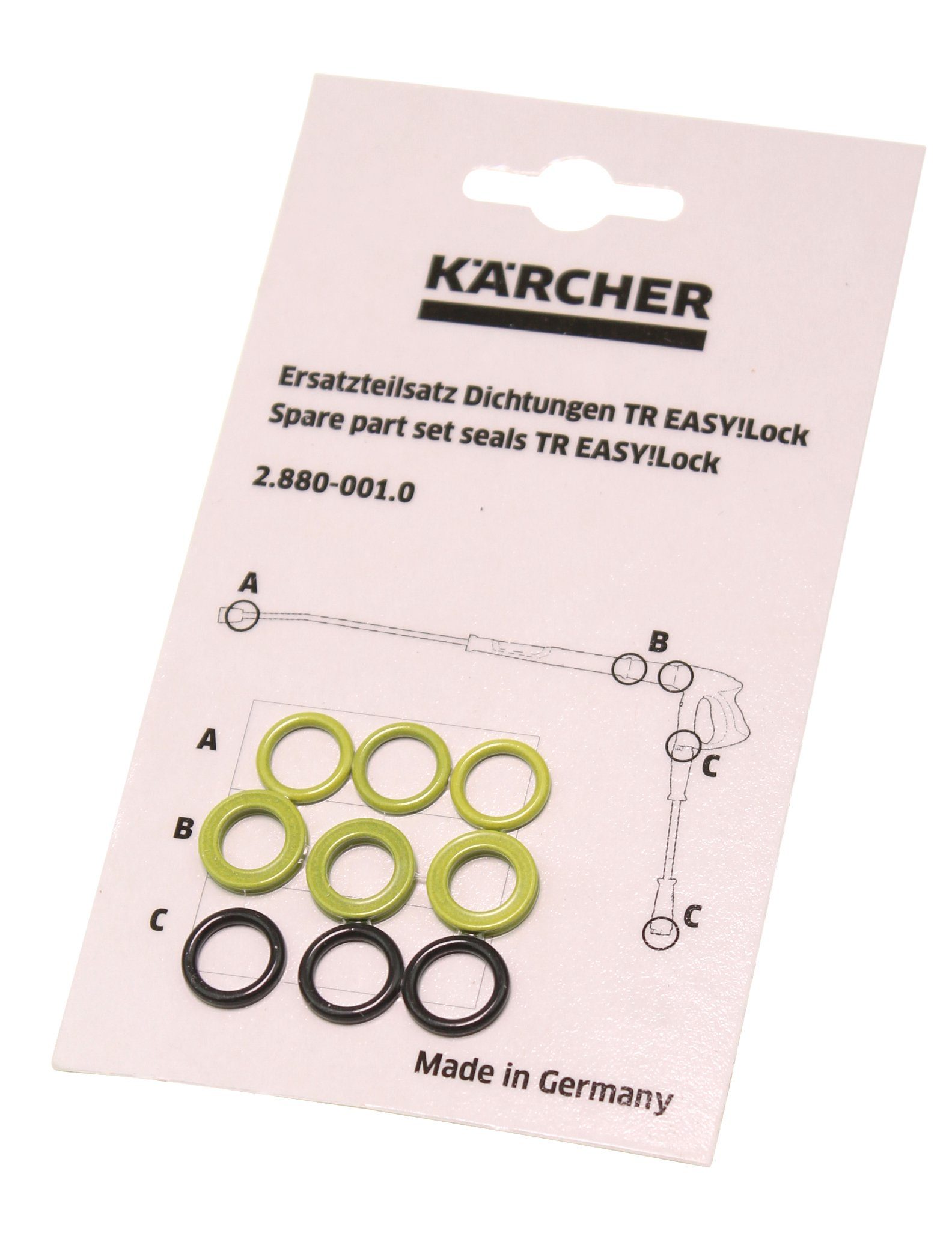 KÄRCHER Hochdruckreiniger-Düse Kärcher 2.880-001.0 Dichtungs-Set für Hochdruckreiniger (siehe Beschre