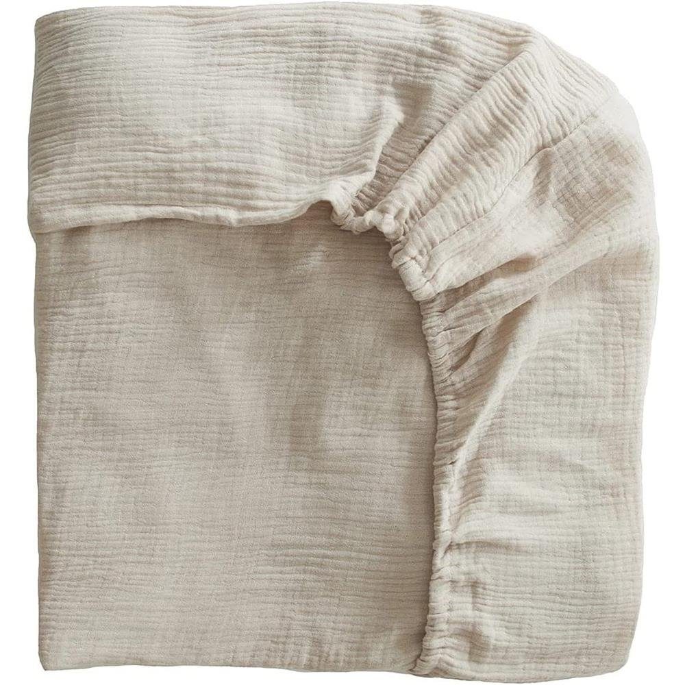 Mushie Простыни Fog Medium