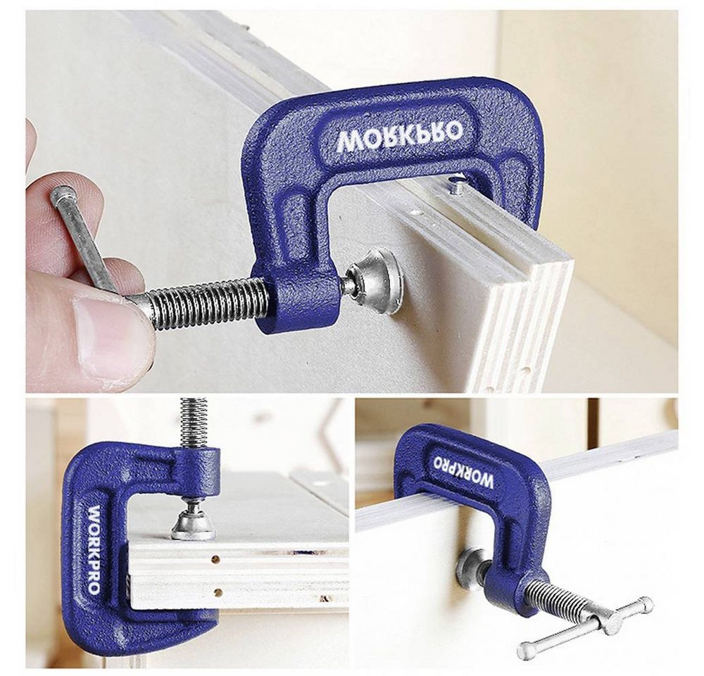 Thumbnail - WorkPro Schraubzwinge 25 mm C-klemme