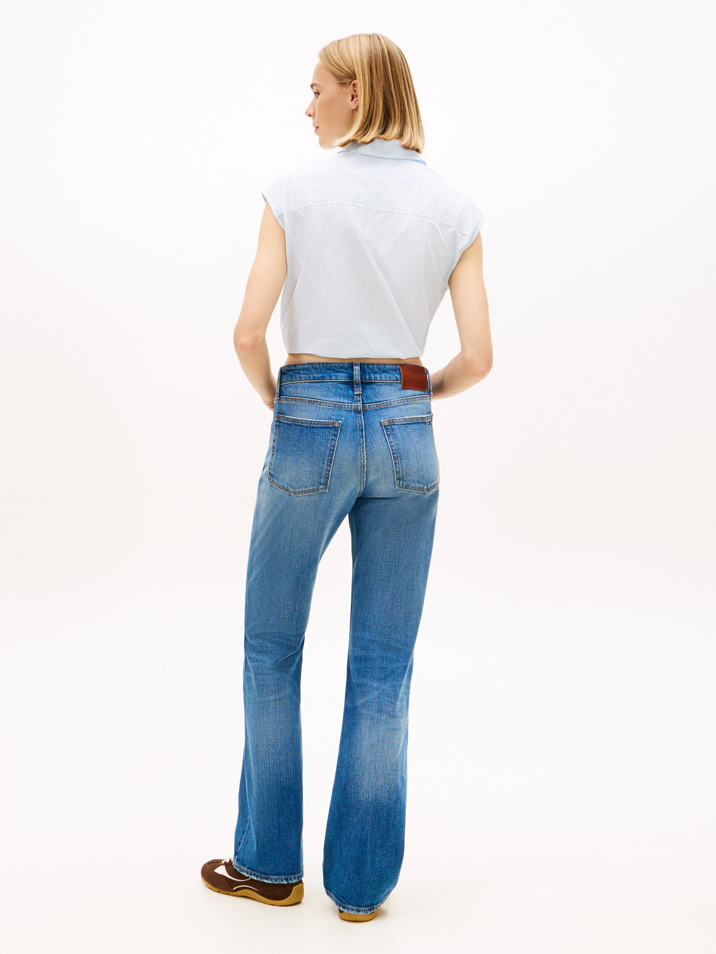 Tommy Jeans Bootcut-Jeans CLEO MID BOOTCUT im Baumwoll-Mix, Mid Waist – Bild 5 von 5