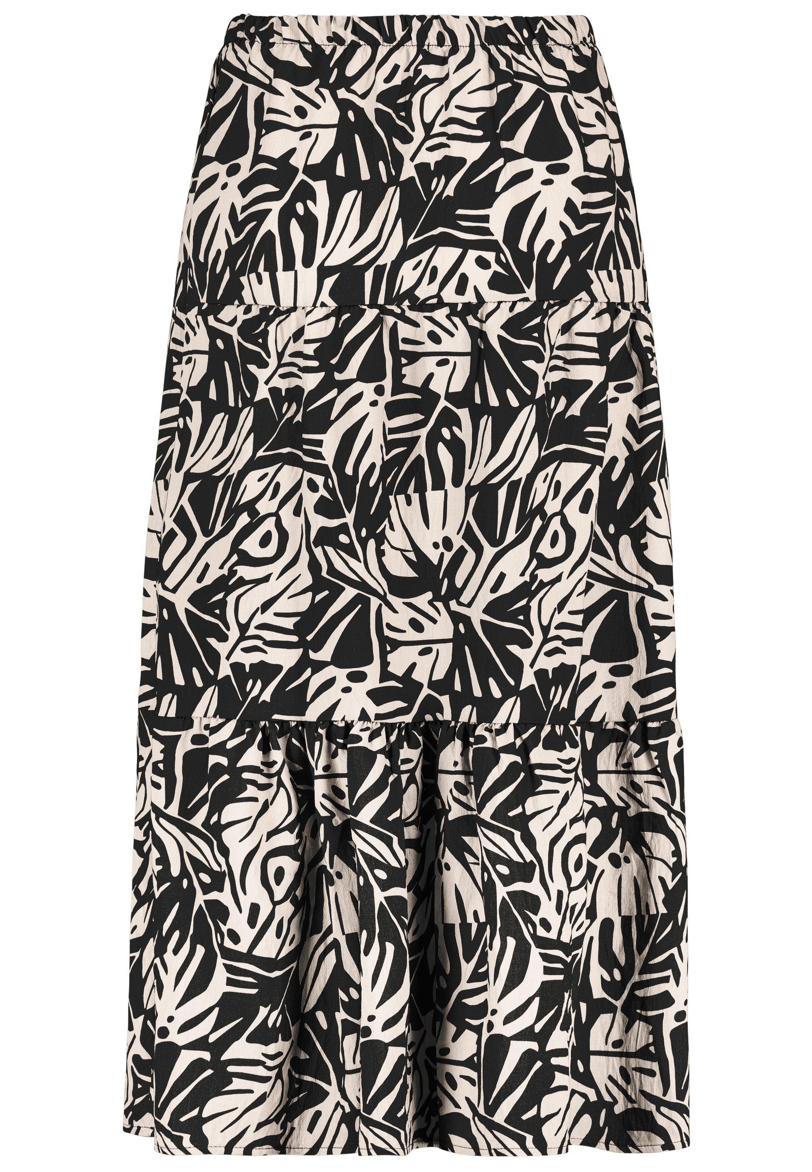 SUBLEVEL Maxirock Damen langer Rock mit tollem Muster günstig online kaufen