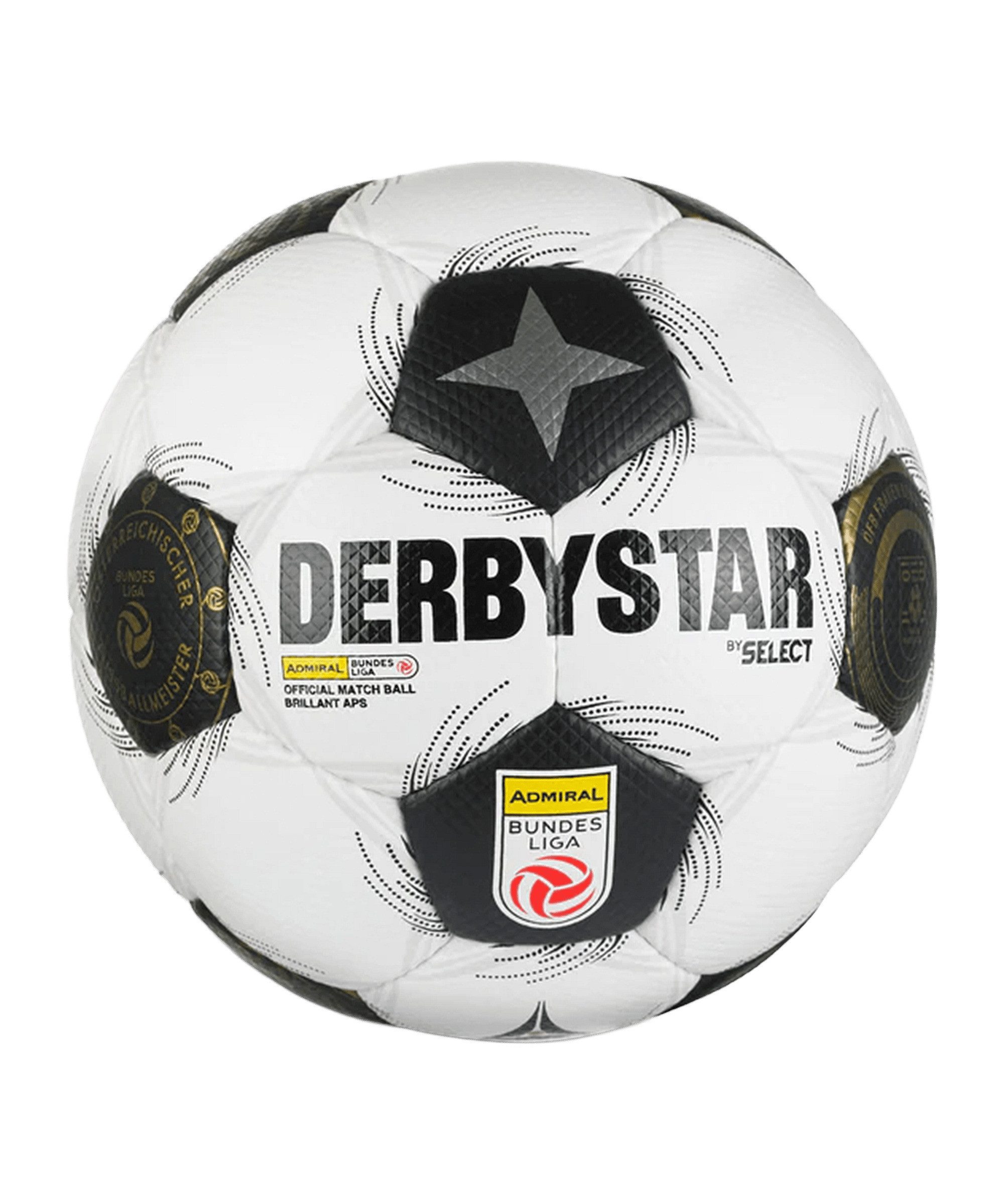 Derbystar Fußball Derbystar ÖFBL Brillant APS v26 Spielball Weiß, stabil