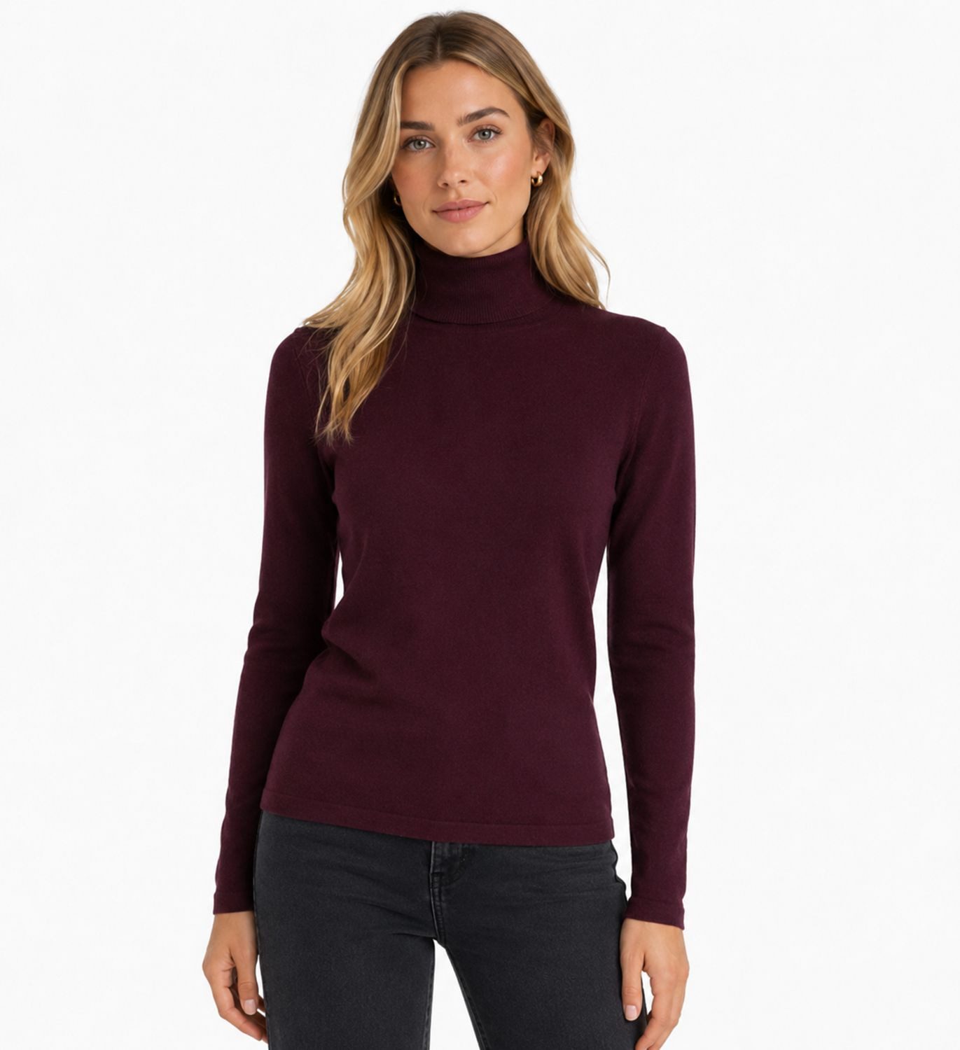 Vila Rollkragenpullover VIMALU ROLLNECK L/S KNIT TOP