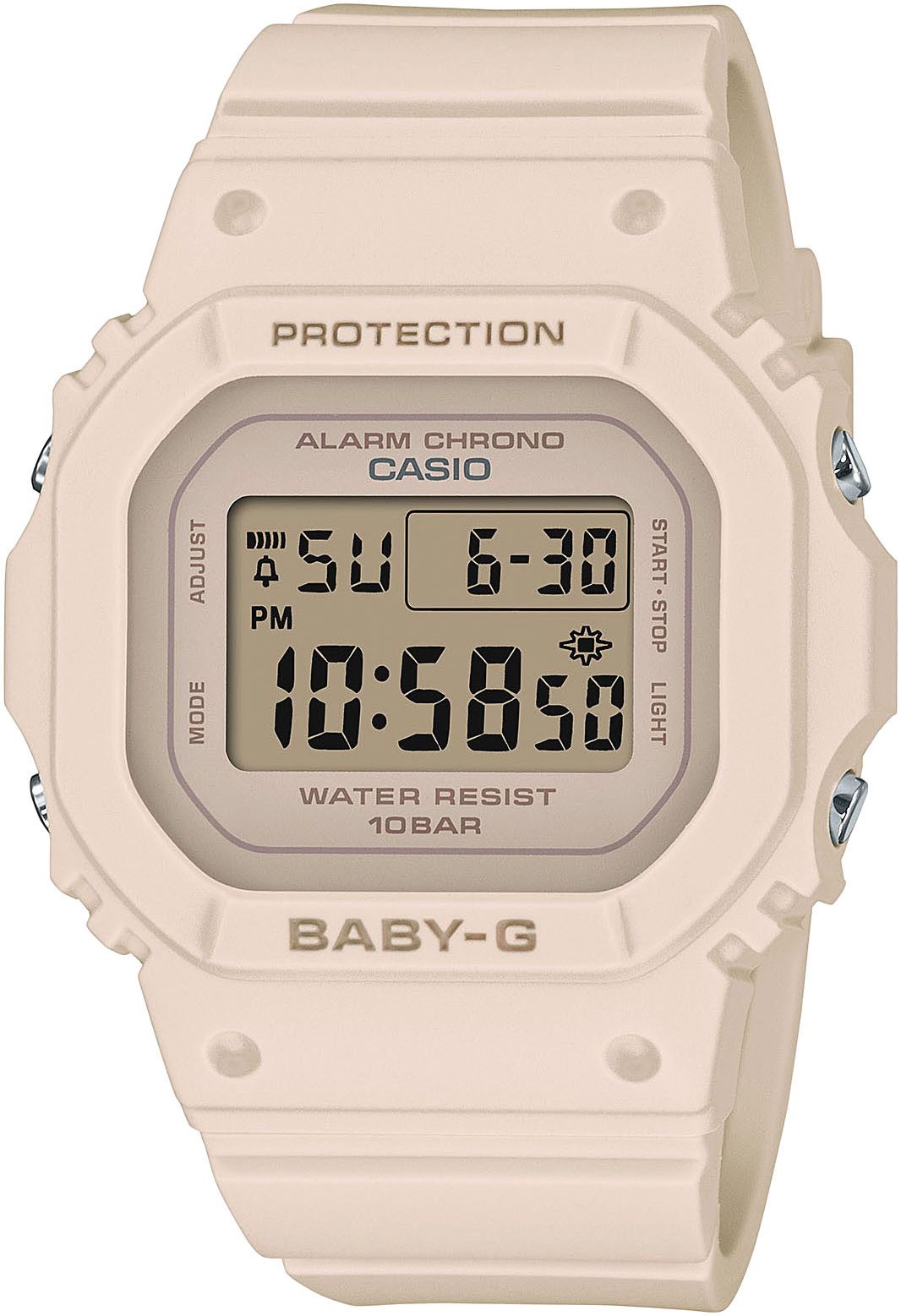 CASIO BABY-G Chronograph BGD-565U-4ER, Quarzuhr, Armbanduhr, Damenuhr, automatischer Kalender, digital, Timer