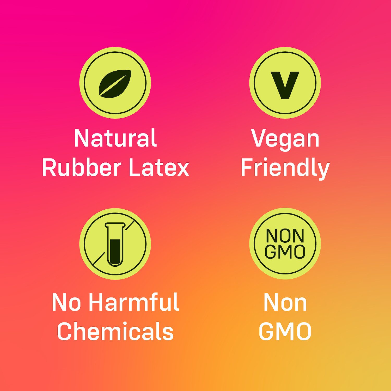 ONE Kondome Flavor Waves Packung mit, 12 St., bunte und aromatisierte Kondome, vegan & ohne schädlichen Inhaltsstoffe