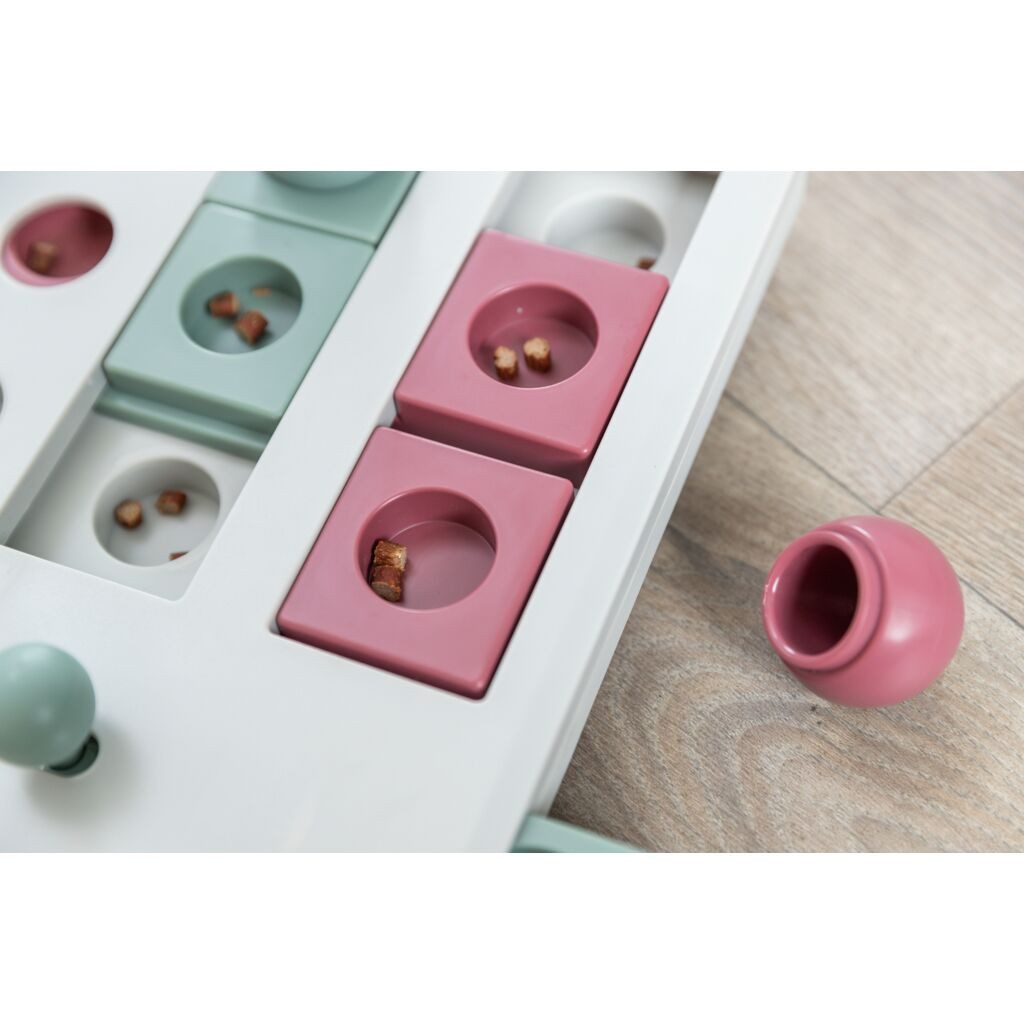 TRIXIE Tier-Intelligenzspielzeug Brain Mover Strategiespiel - diverse - 25 × 20 cm, Kunststoff