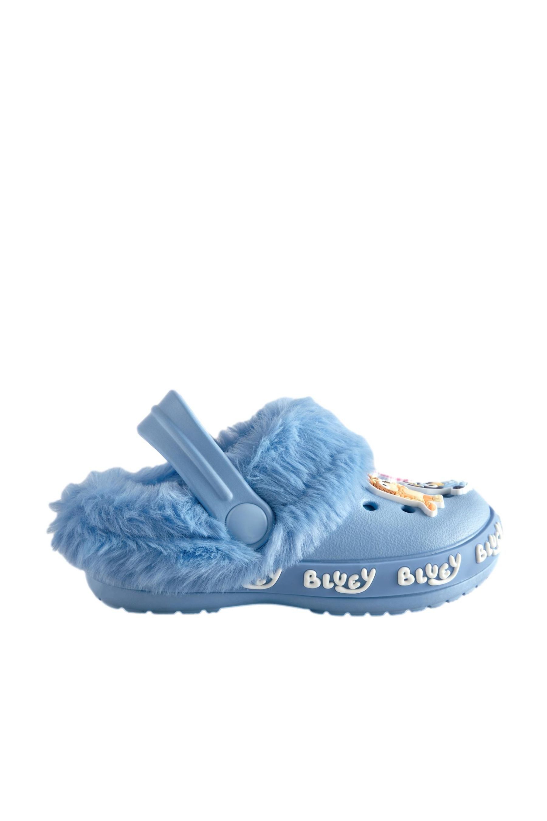 Bluey Gefütterte Clog-Hausschuhe mit Kunstfell Hausschuh