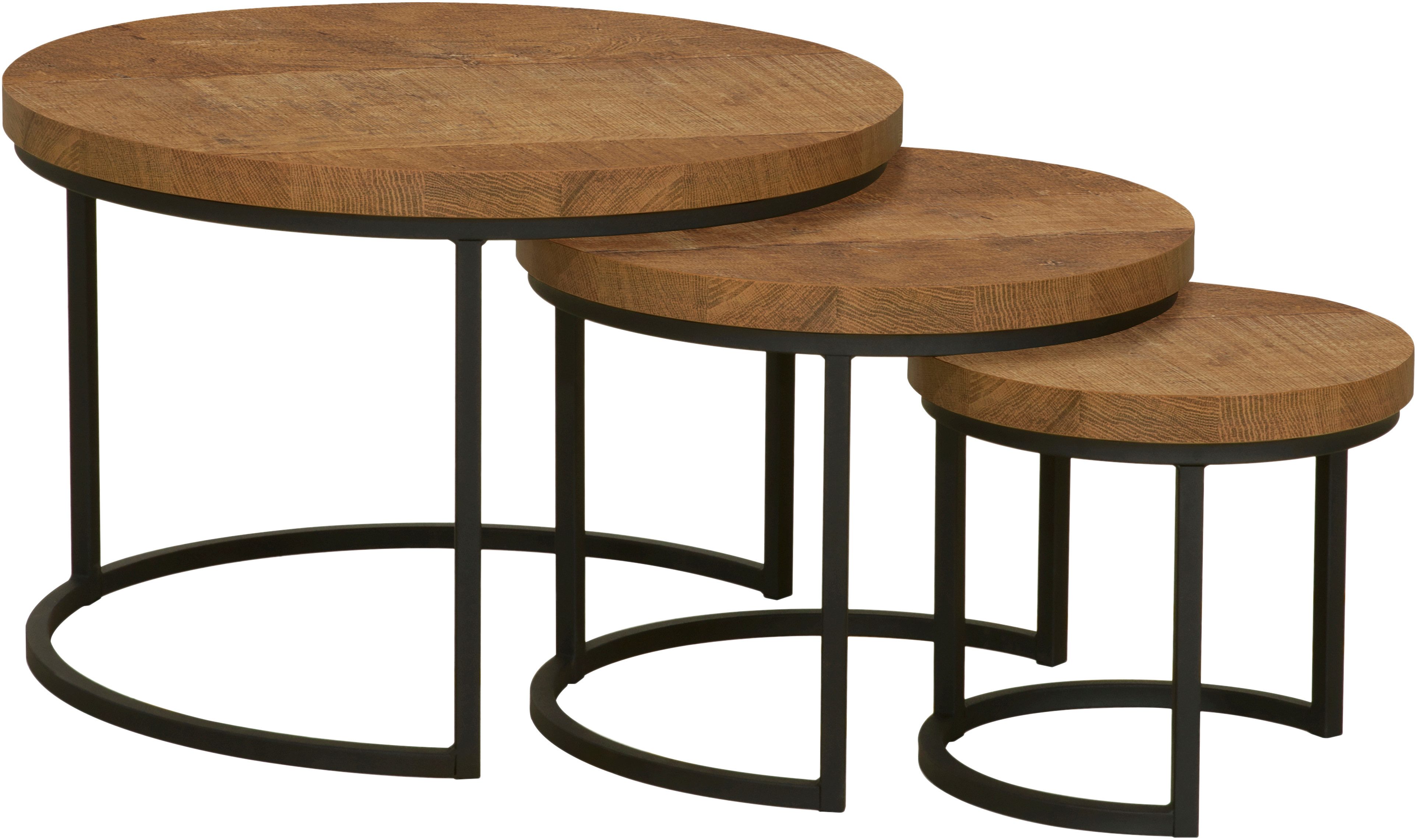 OMG Design Couchtisch Hugo (3-St), im 3er Set, variabel stellbar