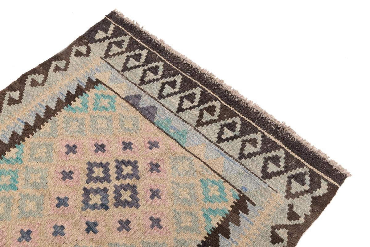 88x118 Trading, Kelim Handgewebter Orientteppich rechteckig, Höhe: Orientteppich, Nain 3 mm Afghan