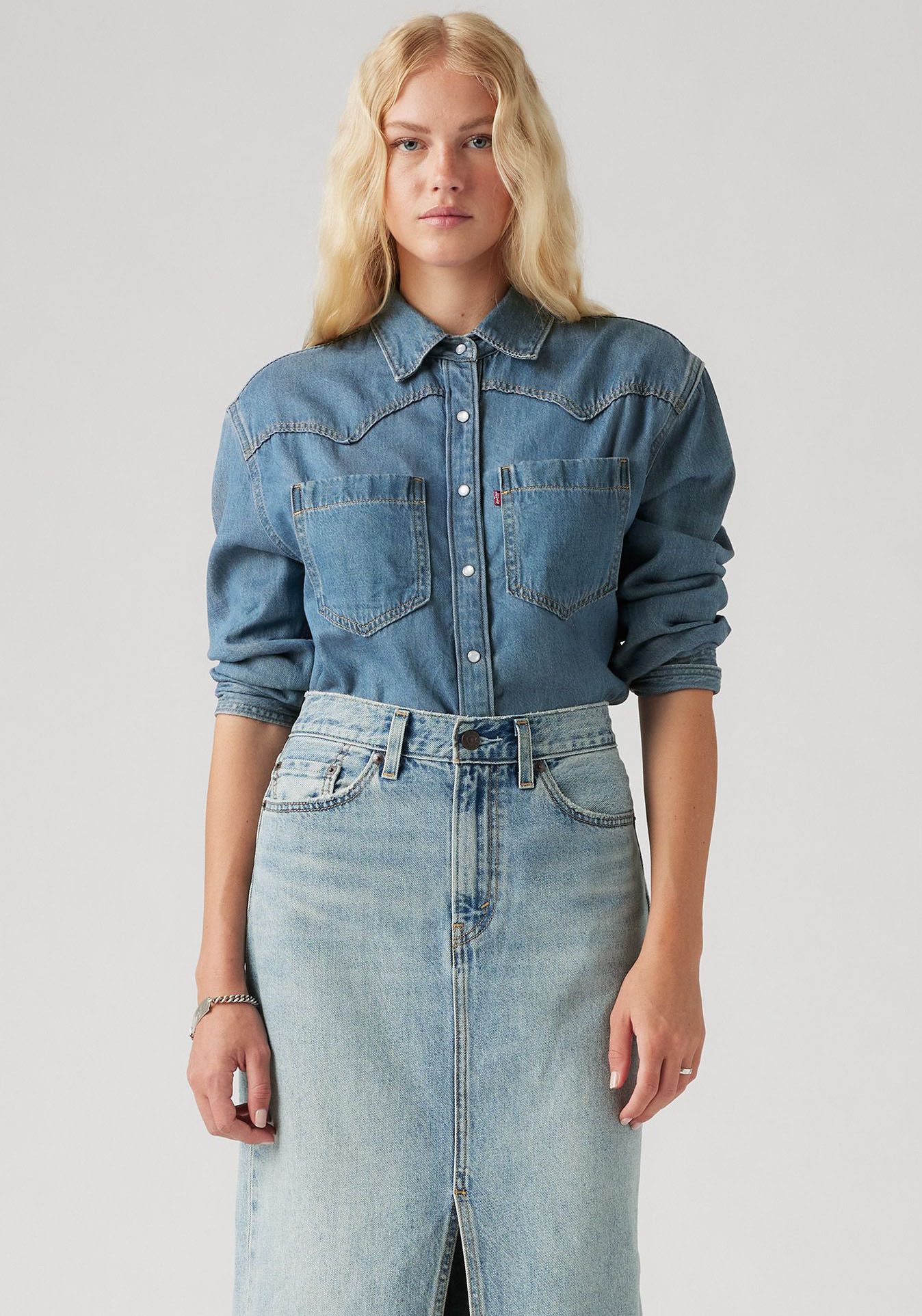 Levi's® Jeansbluse TEODORA WESTERN SHIRT mit günstig online kaufen