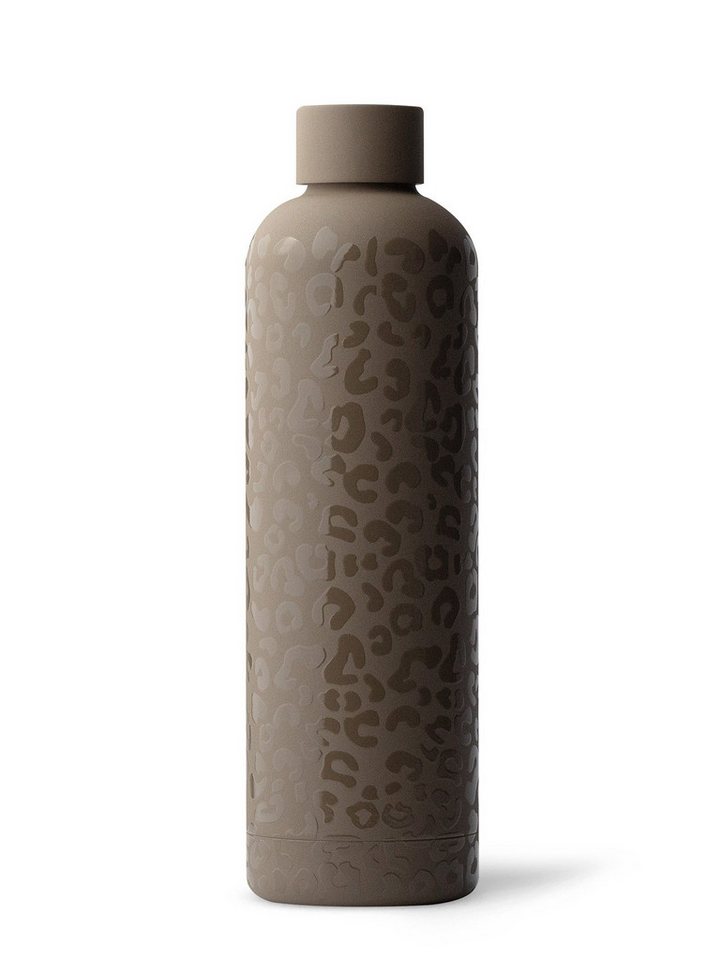 MAMEIDO Thermoflasche, auslaufsicher mit Deckel in 500 ml, 750 ml & 1000 ml