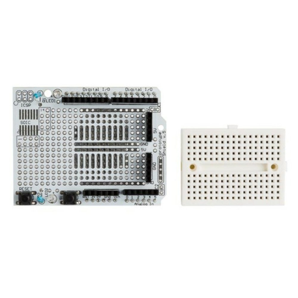 Whadda Lerntablet ProtoShield erleichtert den Aufbau eigener Schaltungen. Sie können ver, (1-tlg)