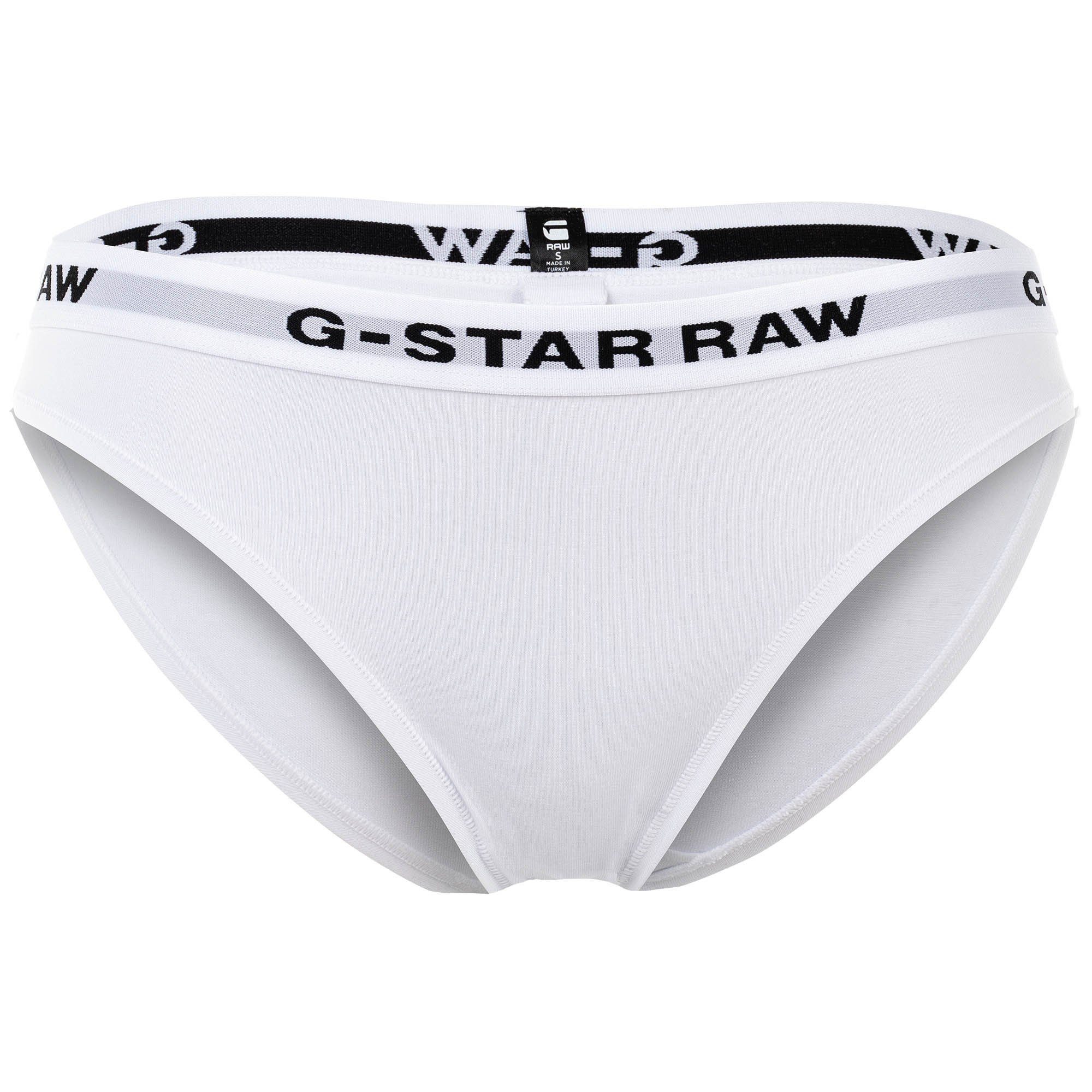 G-STAR Slip Damen Slip 6er Pack Baumwolle (Packung, 6er Pack)