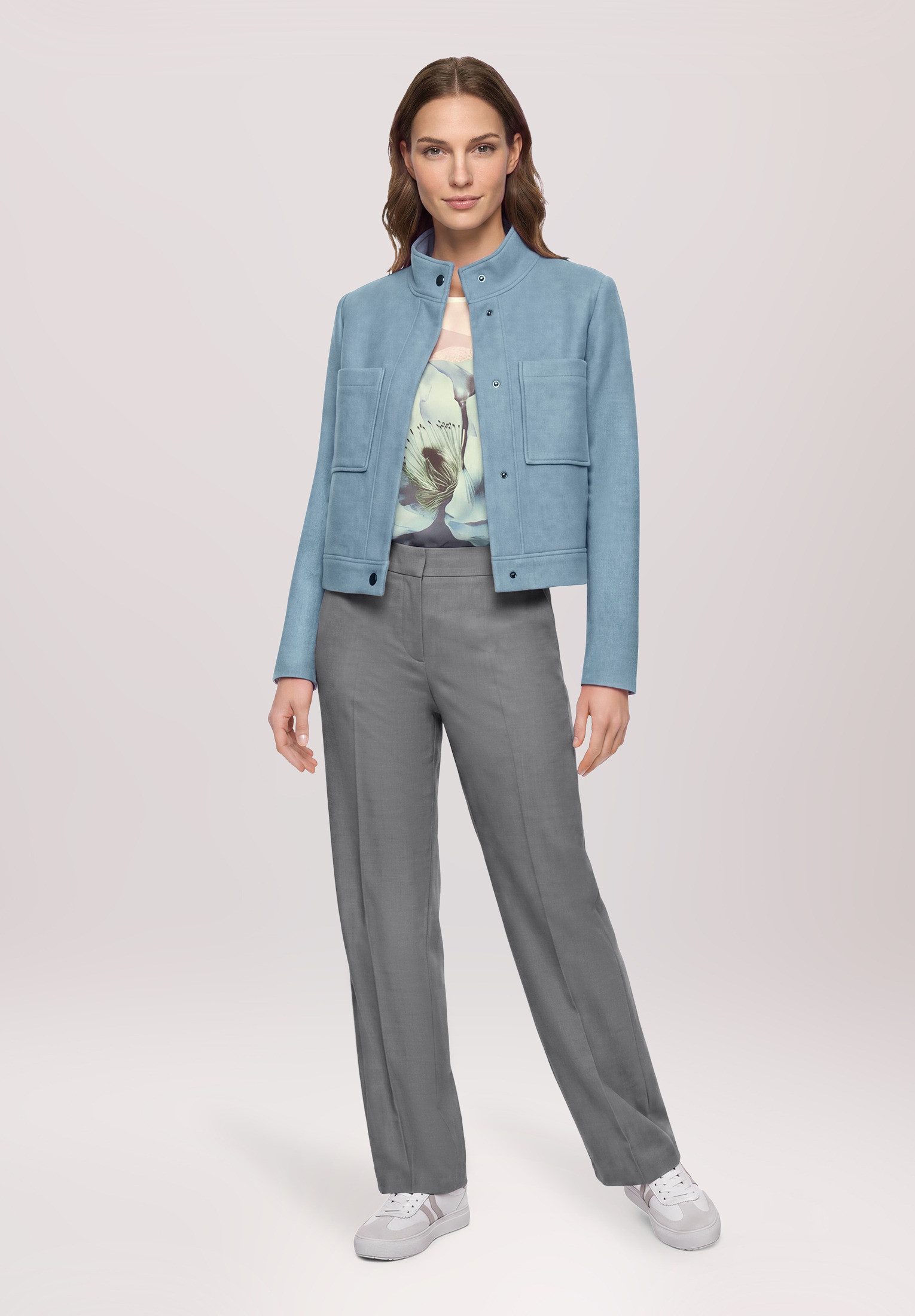 Betty Barclay Jackenblazer Damen mit Taschen Material