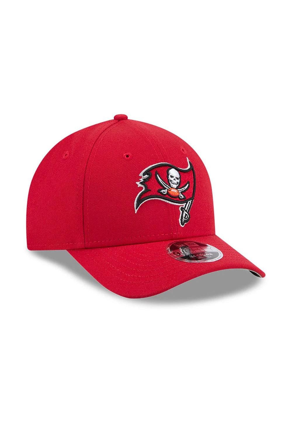 New Era Baseball Cap Tampa Bay Buccaneers Team 9Forty Adjustable M-Crown New Era Cap Rot (1-St)