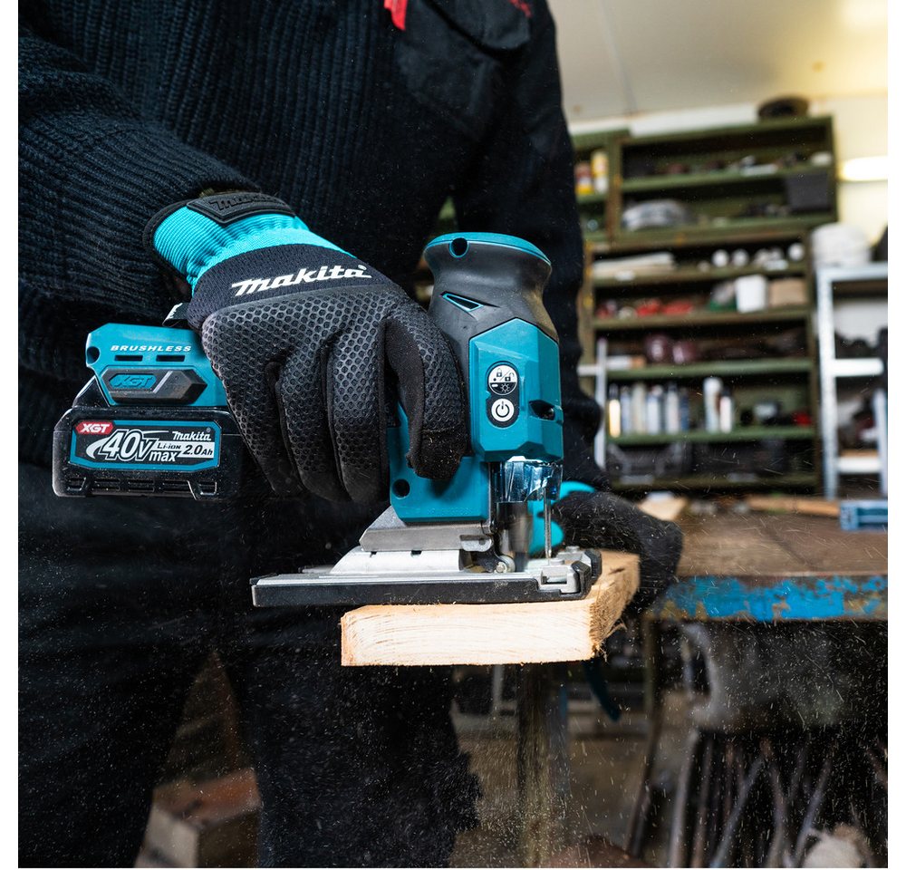 Thumbnail - Makita Akku-Pendelhubstichsäge »JV001GZ«, XGT, 40V max., 135 mm, 800 - 3.500 min-1, ohne Akku, ohne Ladegerät