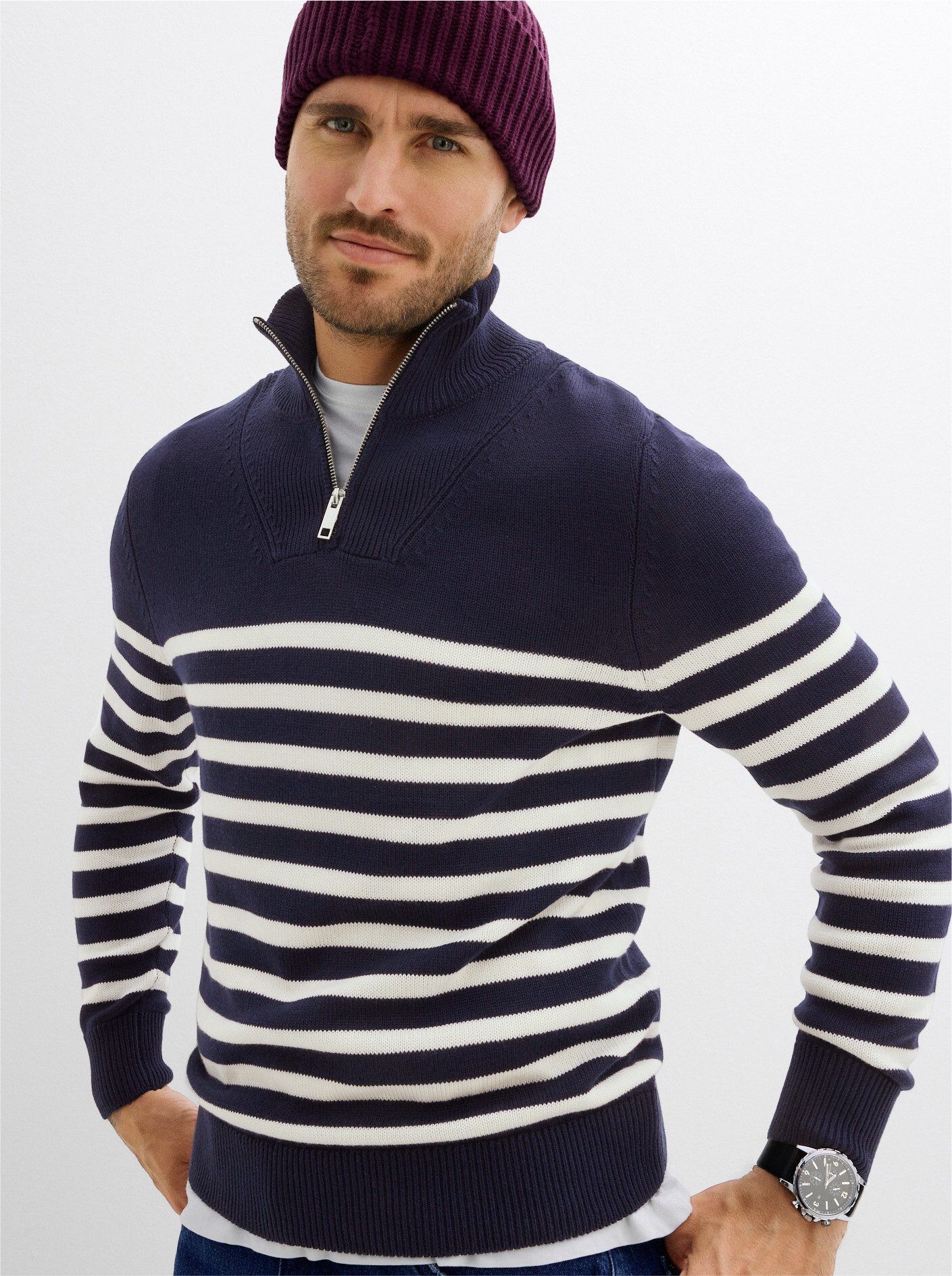 Witt Strickpullover Pullover Langarm Jersey