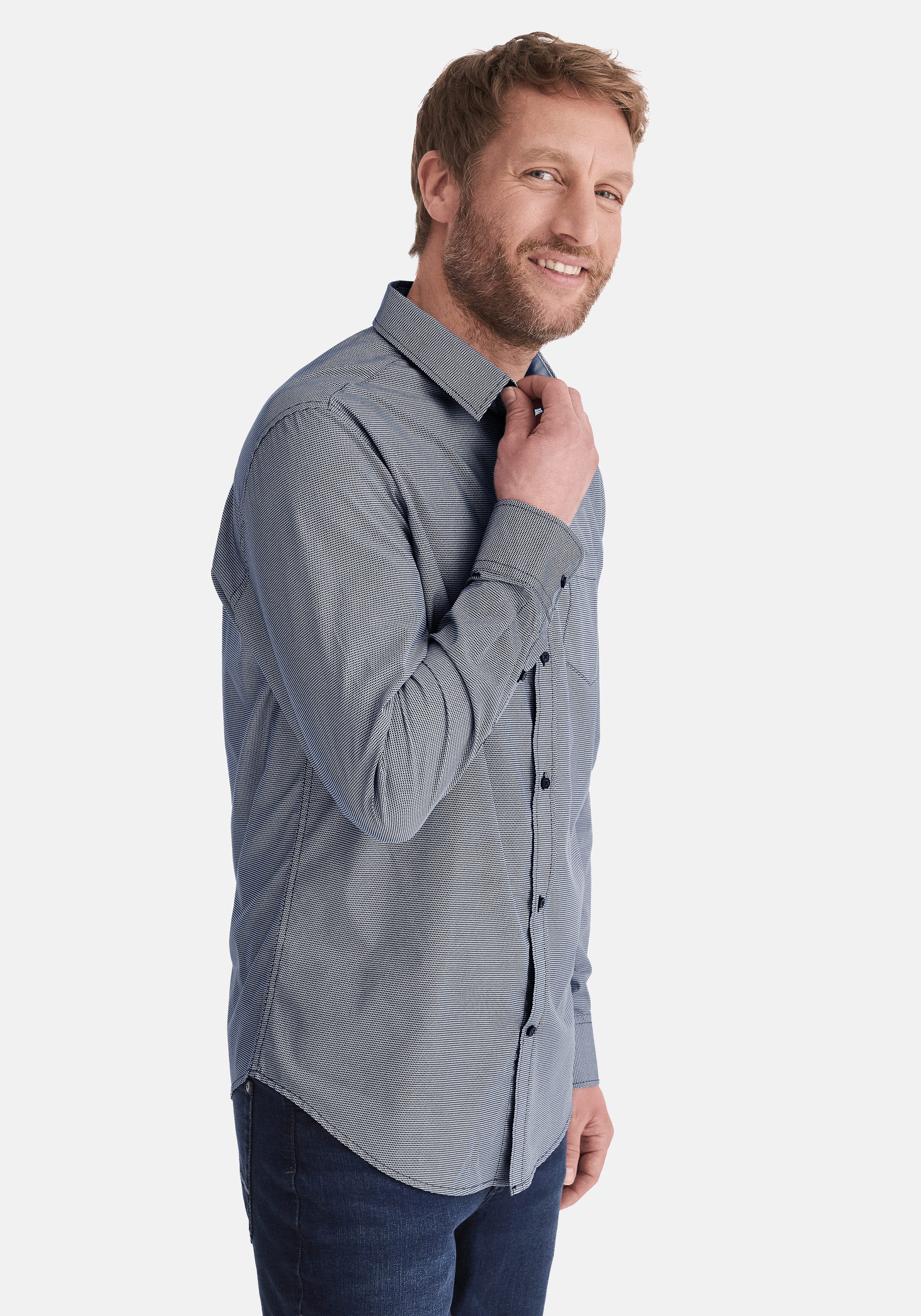 Stooker Men Langarmhemd HUGH Hemd Langarm Regular Fit Langarm Hemd Regular günstig online kaufen