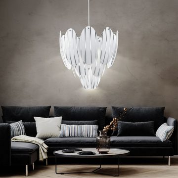 etc-shop LED Pendelleuchte, Leuchtmittel inklusive, Warmweiß, LED 9,5 Watt Design Decken Pendel Leuchte Hänge Lampe Glas mit