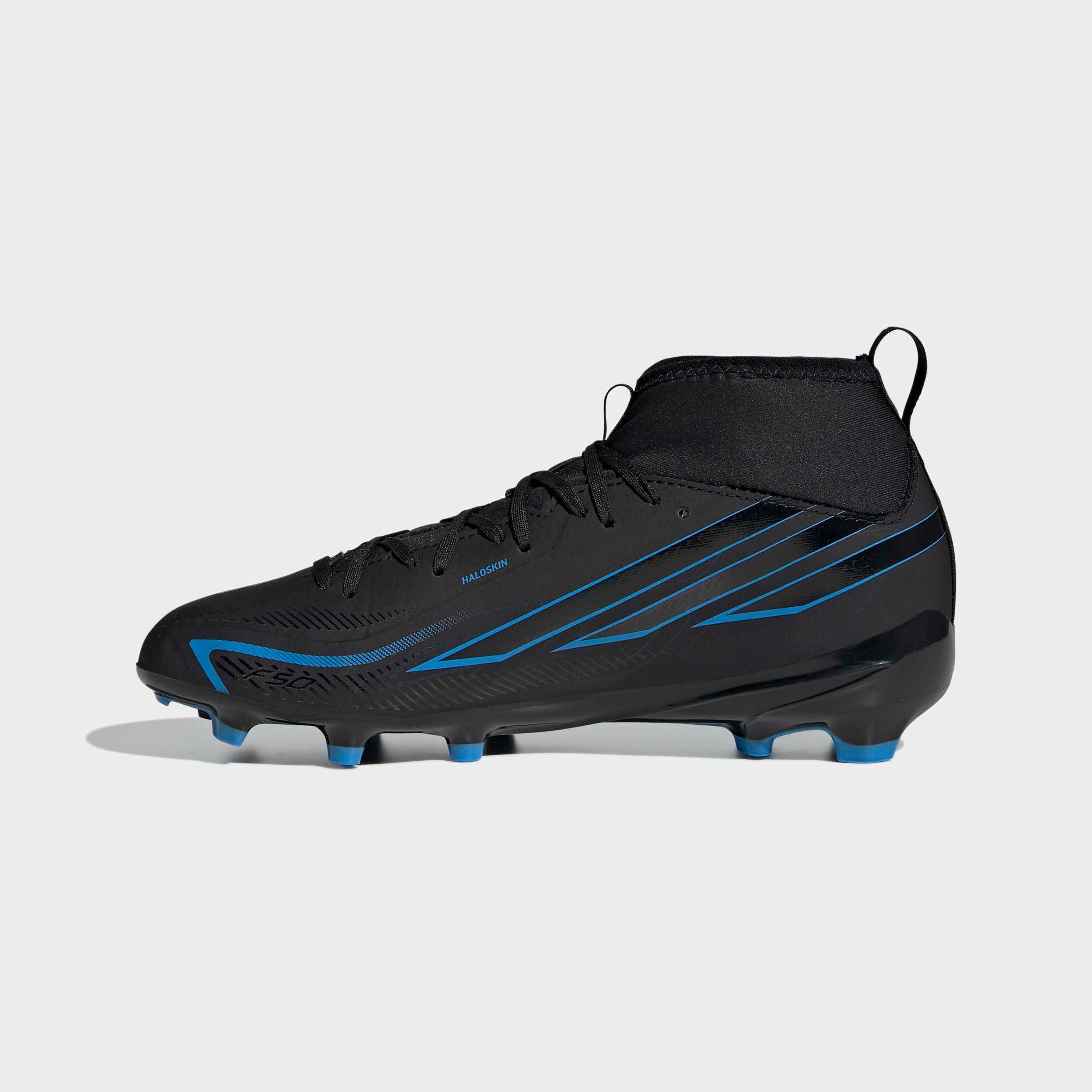 adidas Performance F50 HYPERFAST LEAGUE KIDS, FESTE BÖDEN, MITTELHOCH Fußballschuh für Rasen und feste Böden, Jugendliche & Kinder, gespielt bei der WM