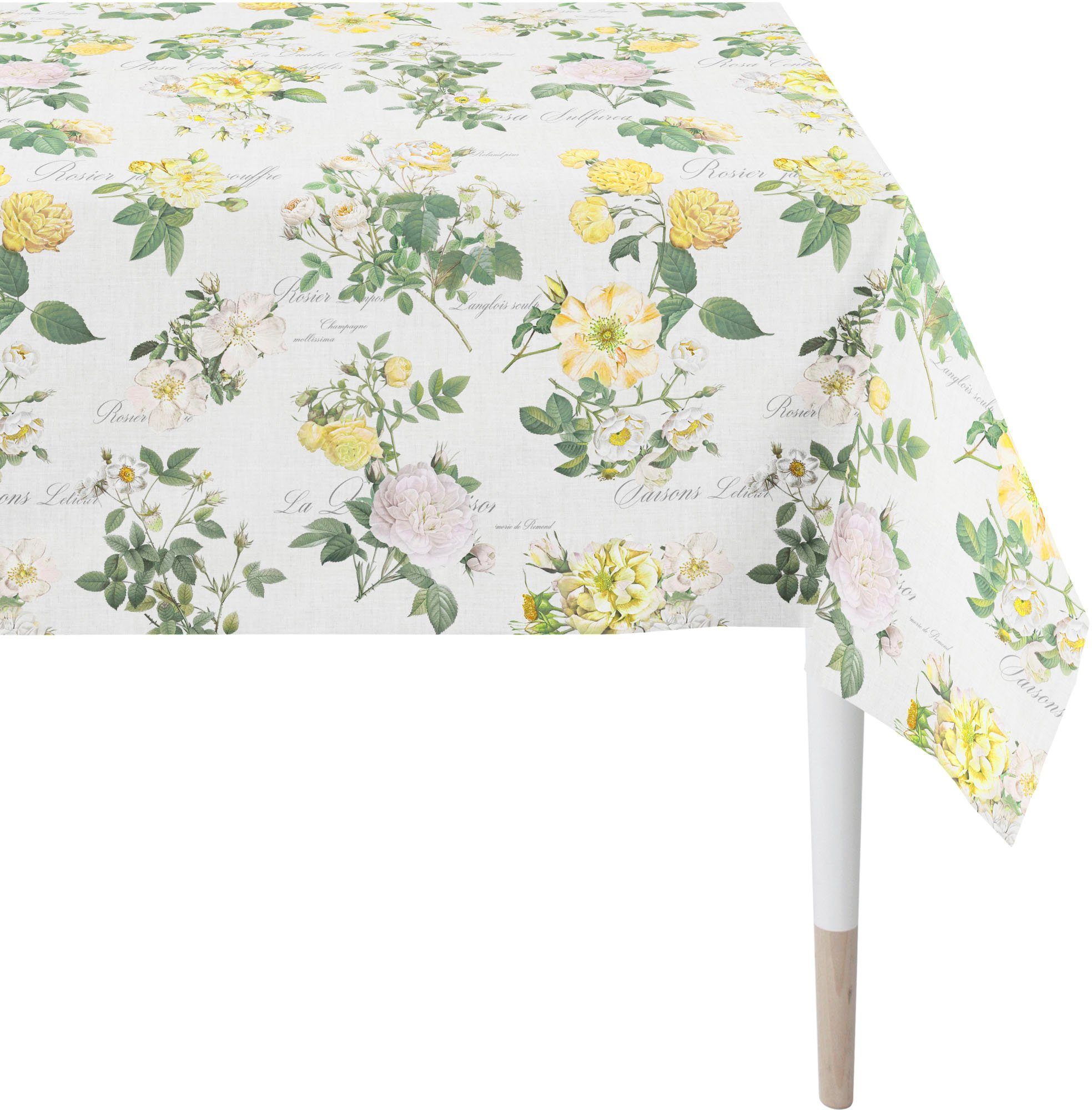 Sommerdeko, Tischdecke gelb APELT Digitaldruck 6527 SUMMERTIME, Sommer (1-tlg),