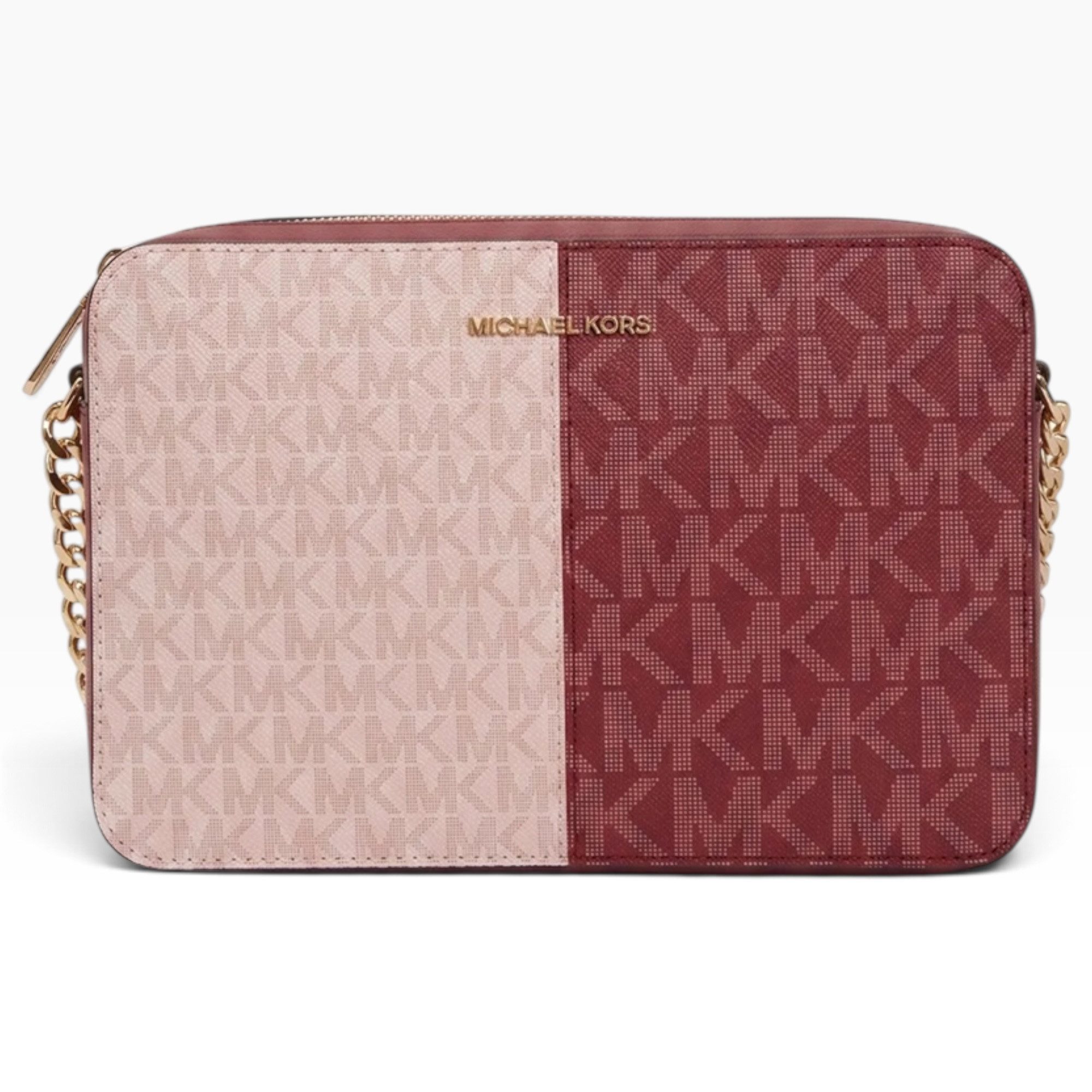 MICHAEL KORS Umhängetasche Michael Kors Umhängetasche Canvas Rot, Gewicht ca. 390 g