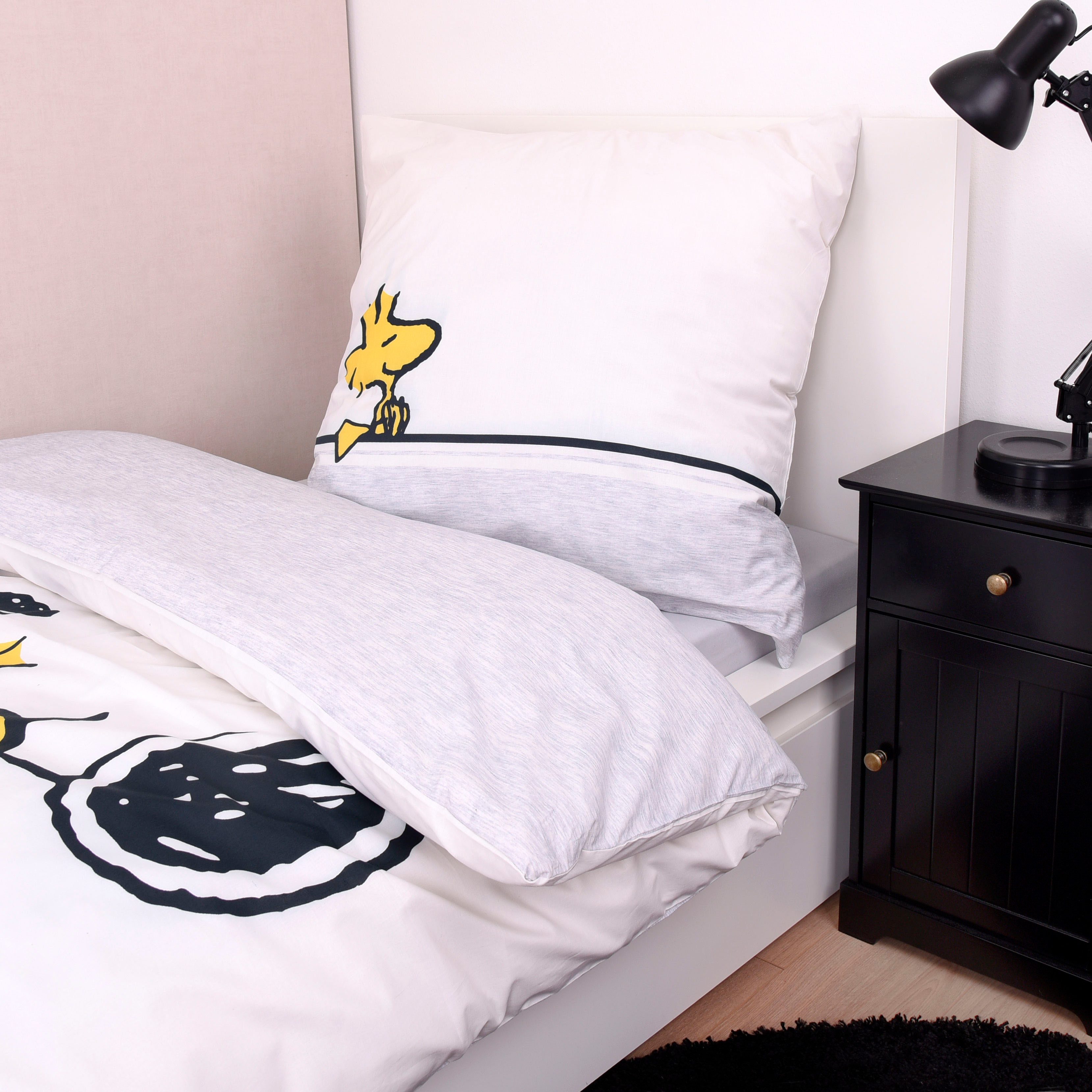 PEANUTS Bettwäsche Peanuts, Renforcé, 2 teilig, mit tollem Motiv