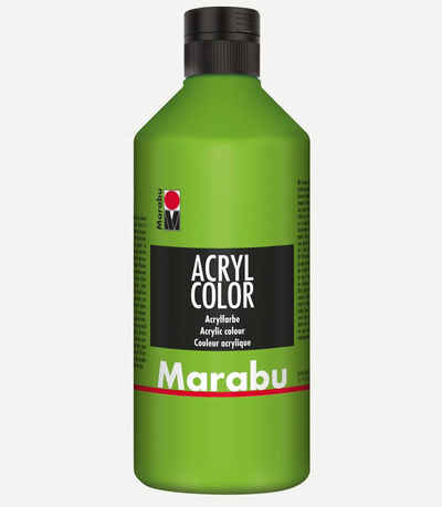Marabu Acrylfarbe Marabu Acrylfarbe Acryl Color, 500 ml, blattgrün 282