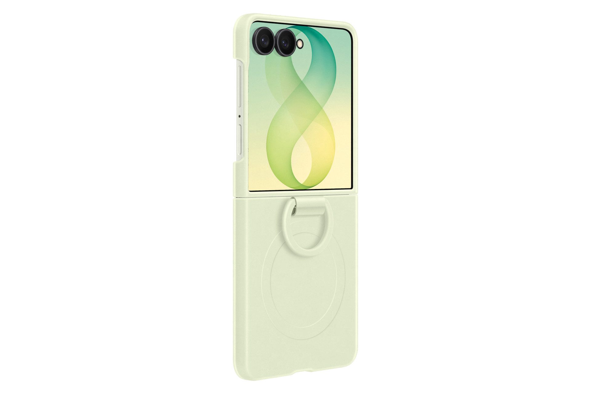 Samsung Smartphone-Hülle Silicone Ring Magnet Case für Galaxy Flip8, Backcover, Schutzhülle, Handyschutzhülle, Case, Schutzcase, stoßfest
