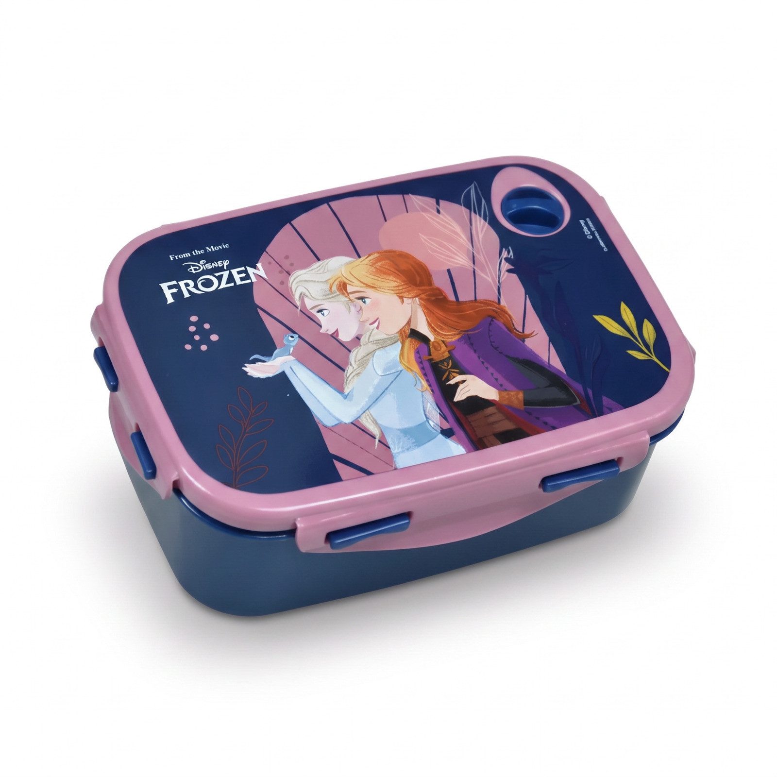 Disney Lunchbox Disney Die Eiskönigin Anna Elsa Kinder Lunch Set 2-teilig, (2-tlg., Spar-Set), Brotdose Alu Trinkflasche 520 ml