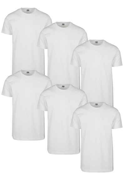 URBAN CLASSICS T-Shirt Herren Basic Tee 6-Pack (1-tlg)