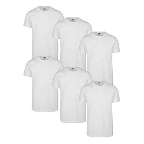 URBAN CLASSICS T-Shirt Urban Classics Herren Basic Tee 6-Pack (1-tlg)