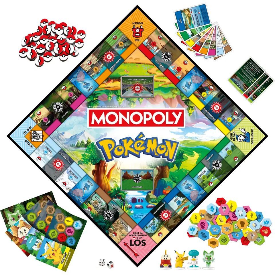 Idena Spiel Monopoly Pokémon, Brettspiel