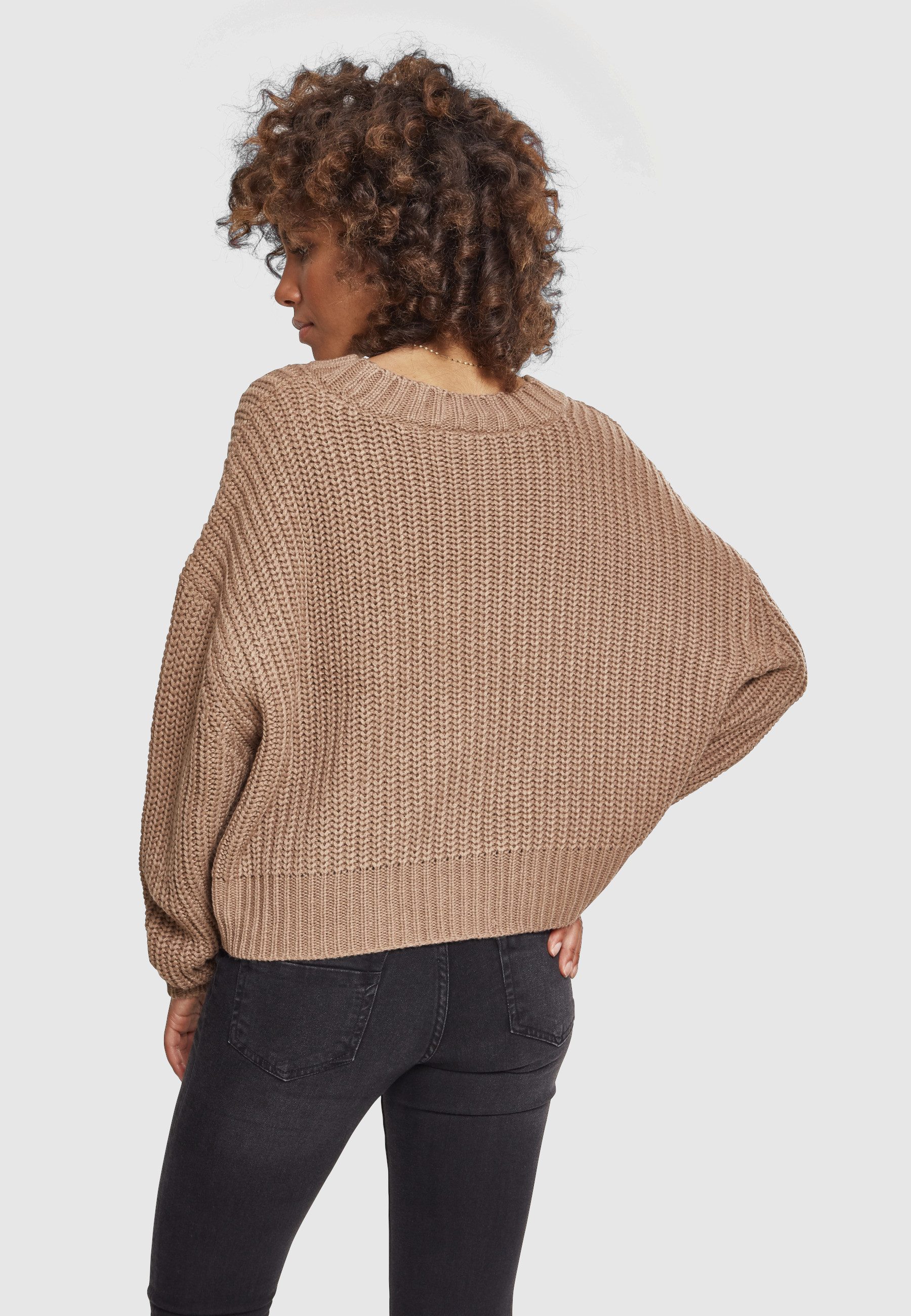 URBAN CLASSICS Sweatshirt Urban Classics Damen Ladies Wide Oversize Sweater (1-tlg) – Bild 5 von 5