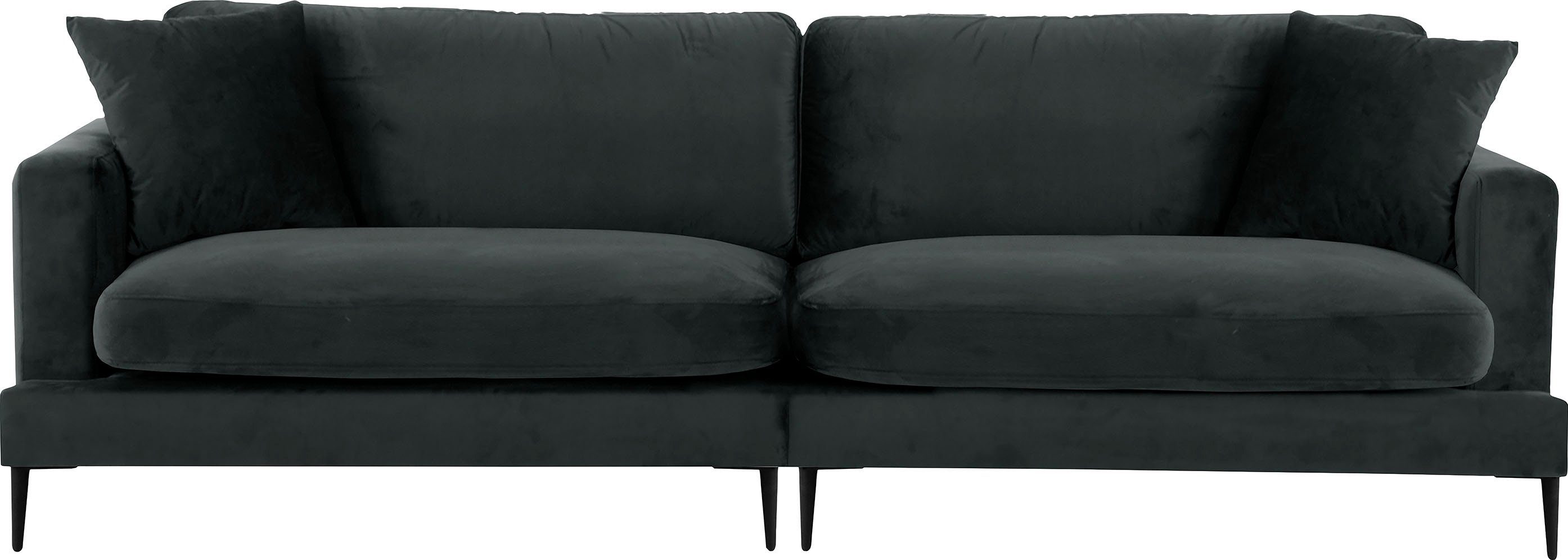 Leonique Big-Sofa "Cozy elegantes Designsofa, Maße B/T/H: 252/97/80 cm", mi günstig online kaufen